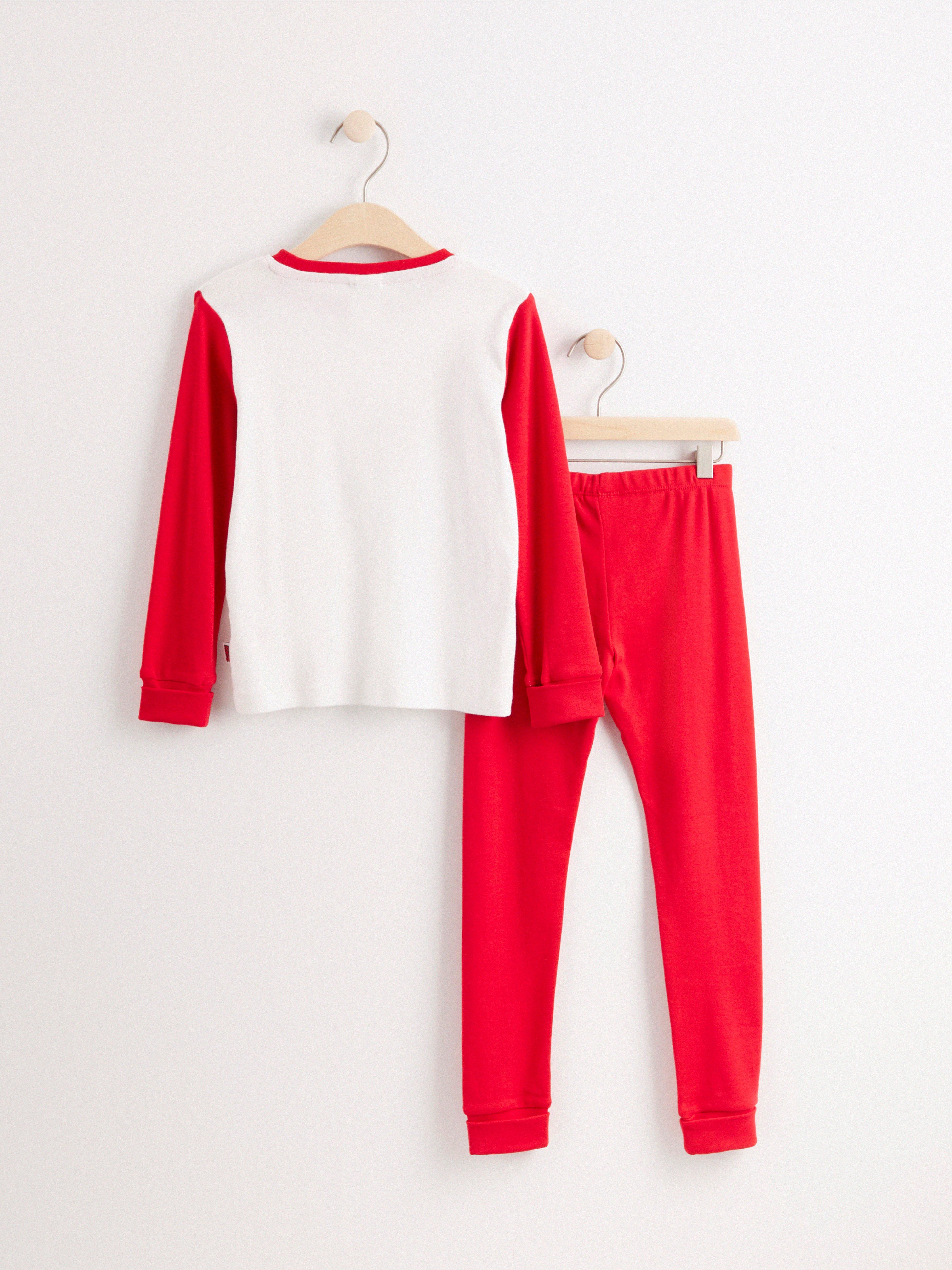 Pyjama - Lapset - Punainen