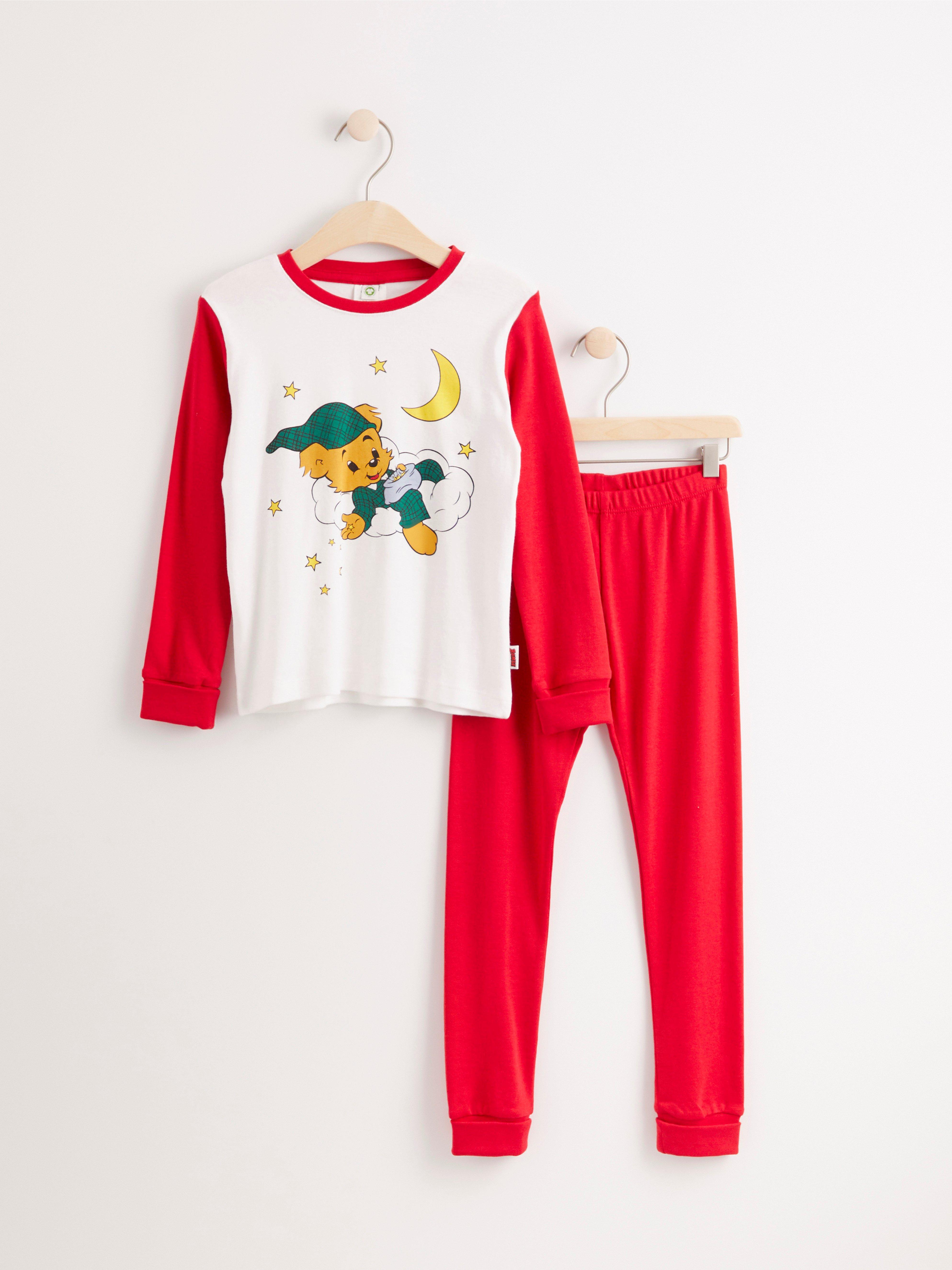 Pyjamas - Barn - Röd