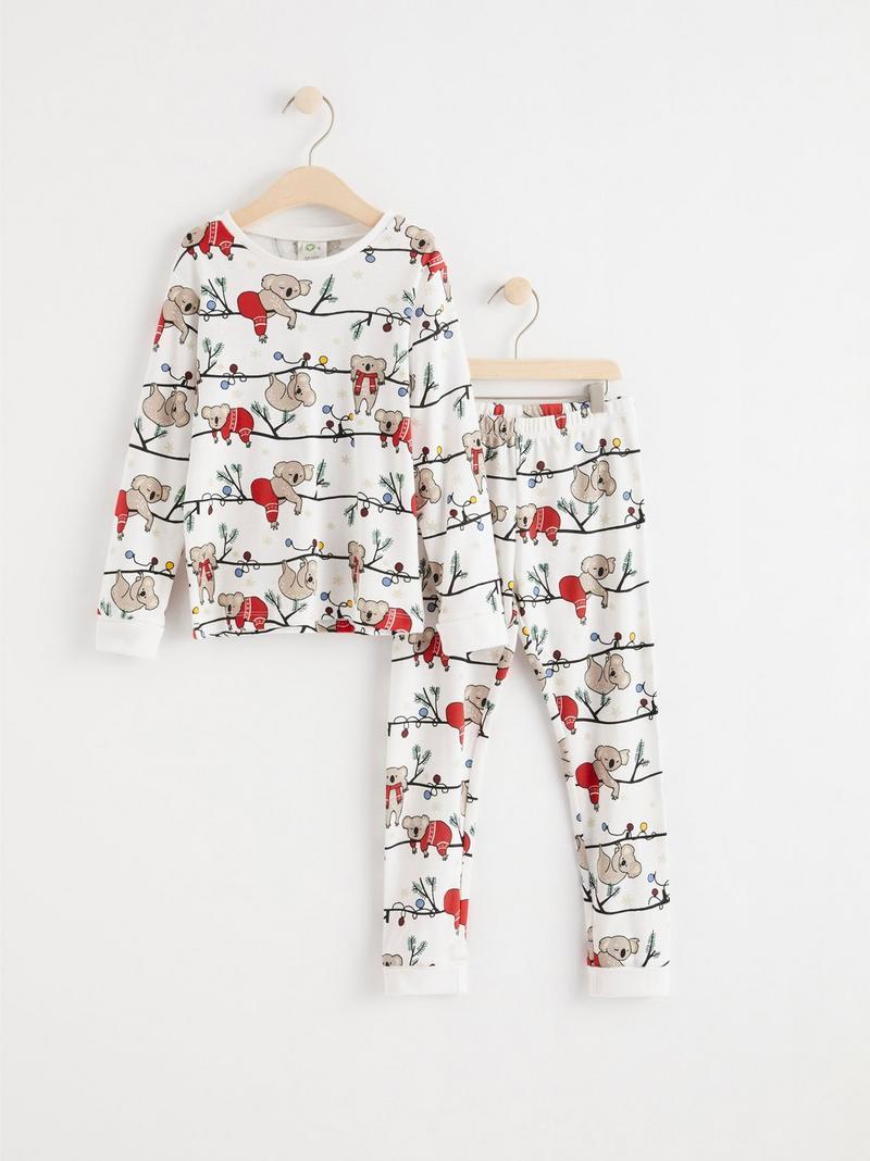 Slapen Spookachtig profiel Pyjama set with koala print | Lindex Estonia
