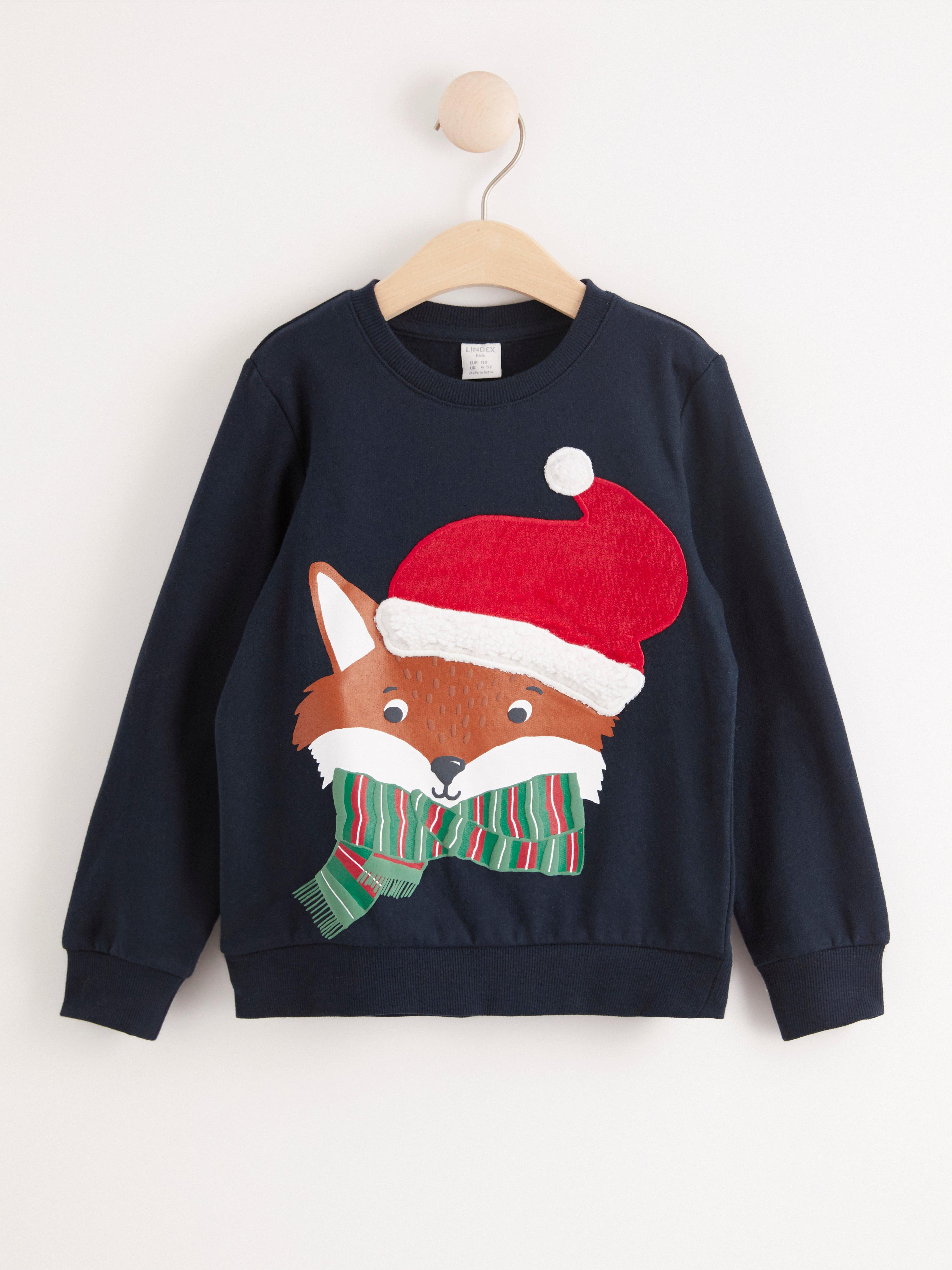 Sweatshirt - Barn - Blå