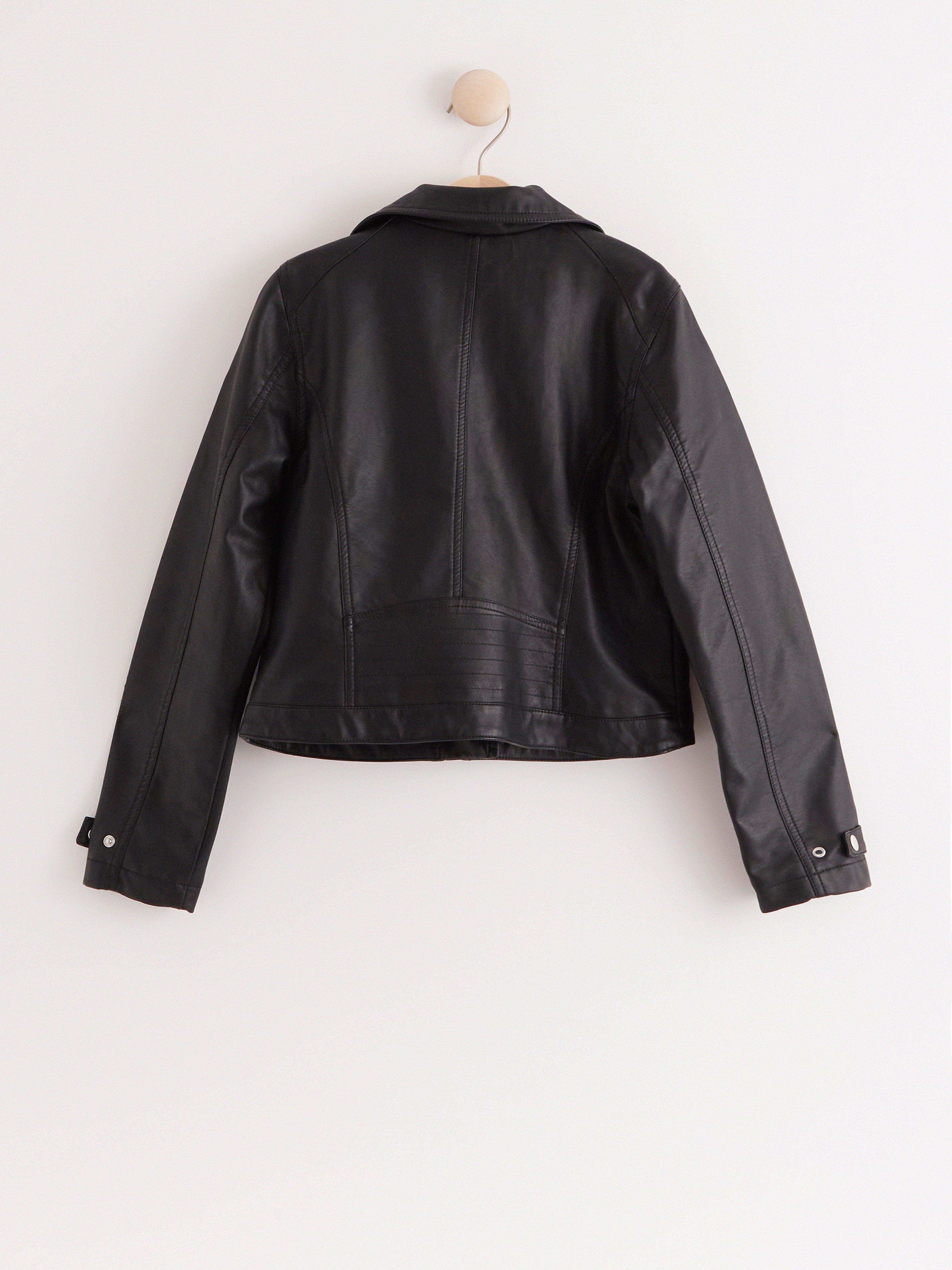 Biker Jacket - Kids Wear - Black