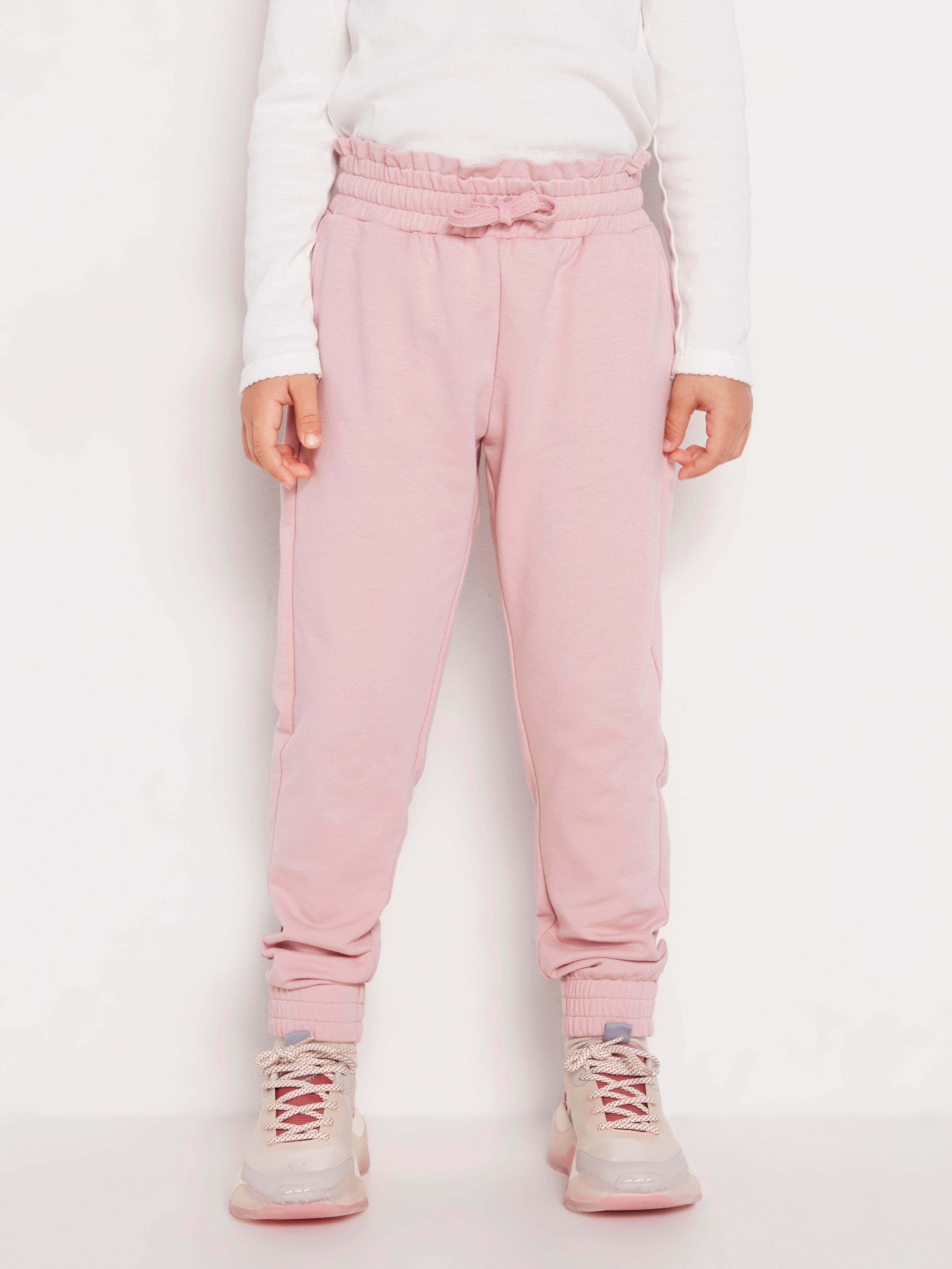 baby pink sweatpants