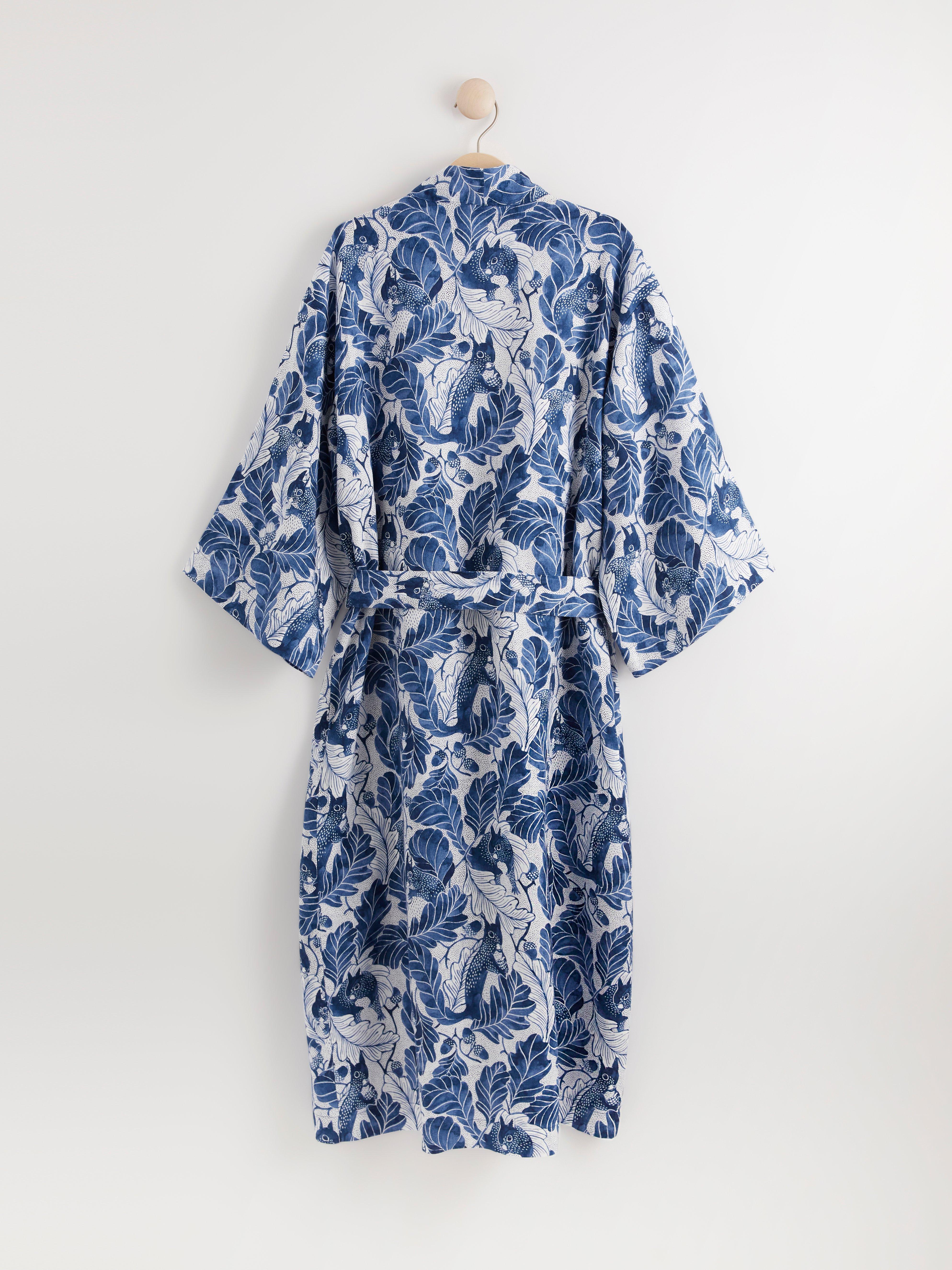 Kimono - Underkläder - Blå