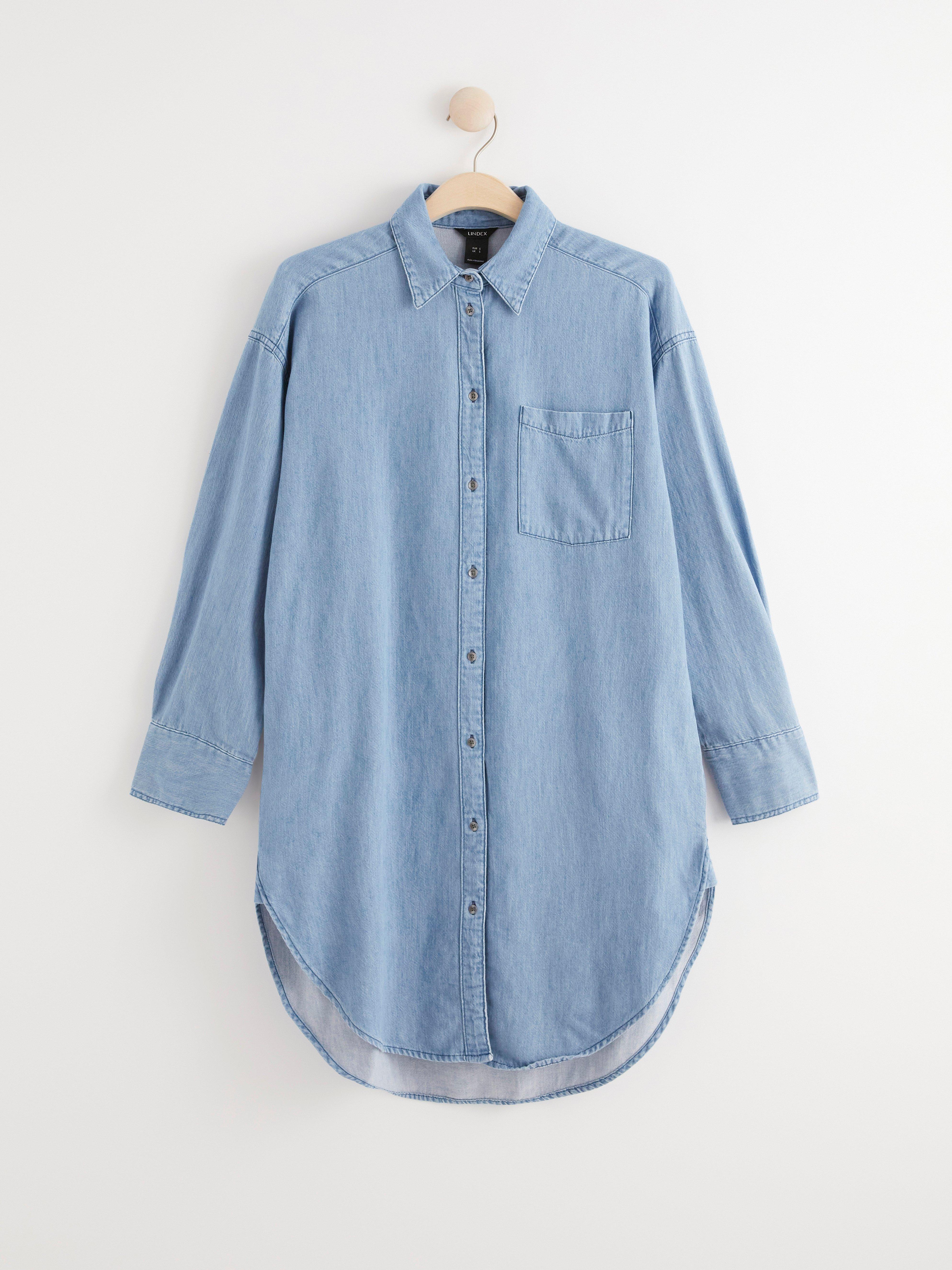 Skjorta - Dam - Blå