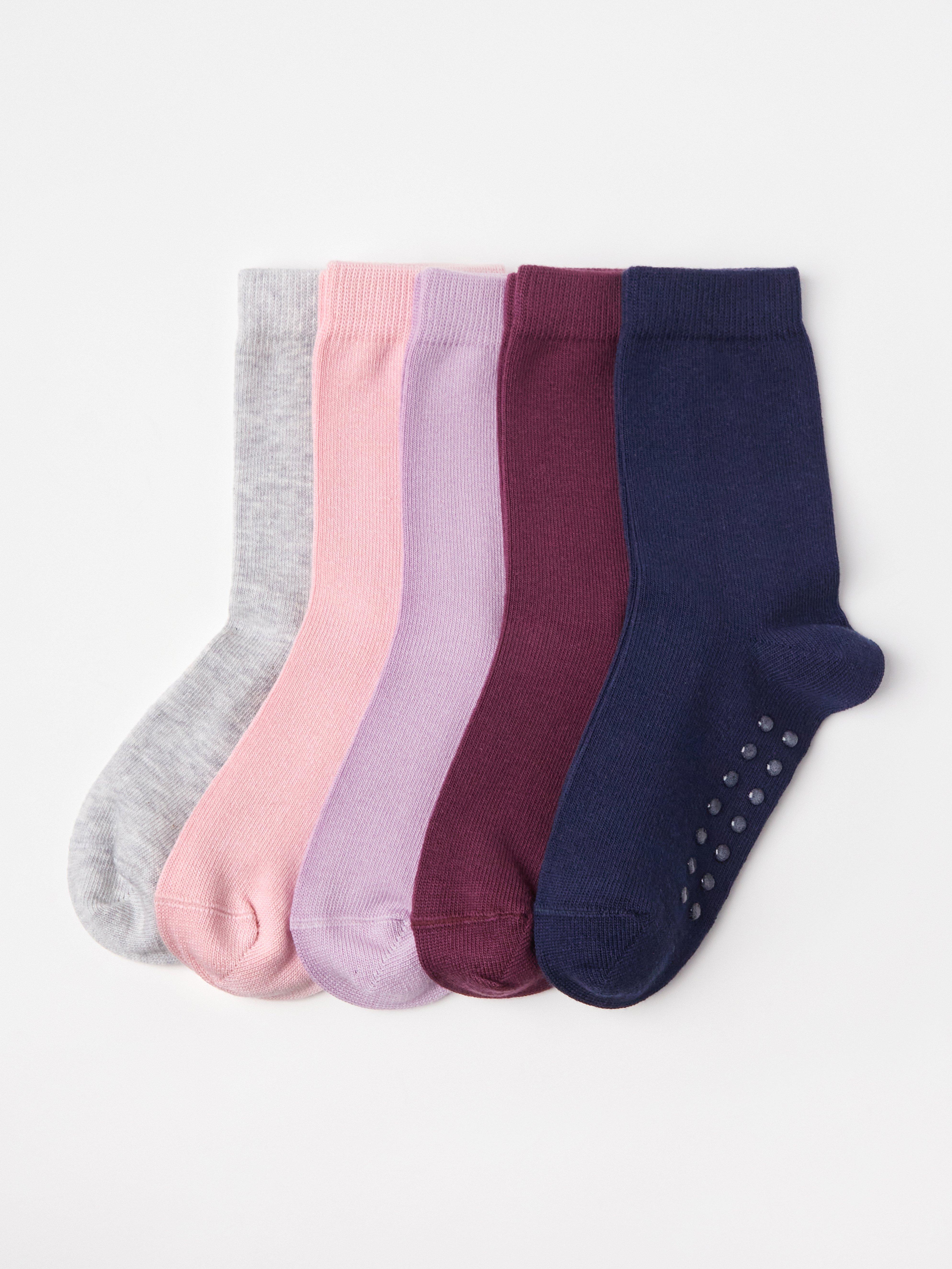 5-pack strumpor med antislip