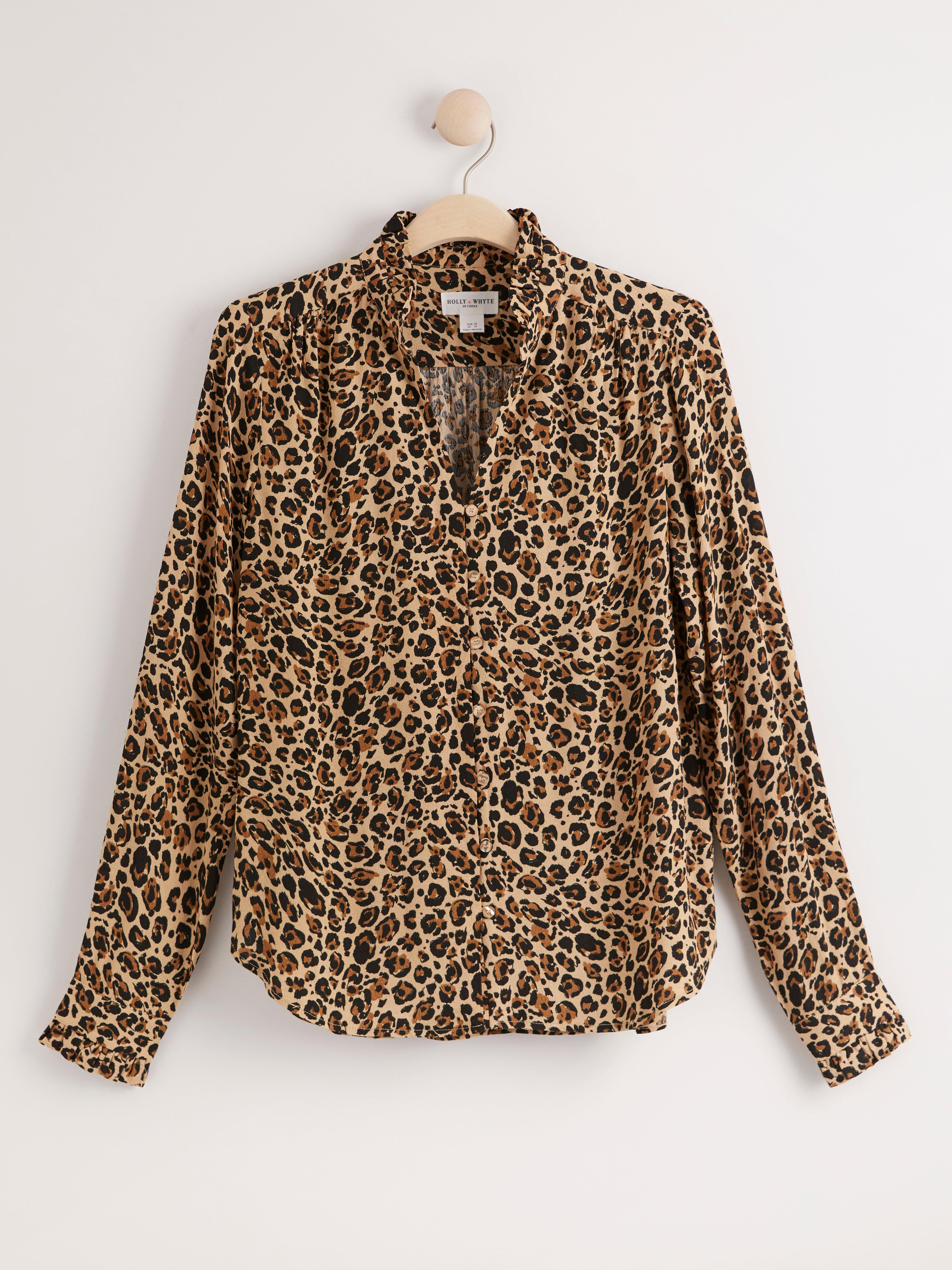 Bluse - Dame - Beige