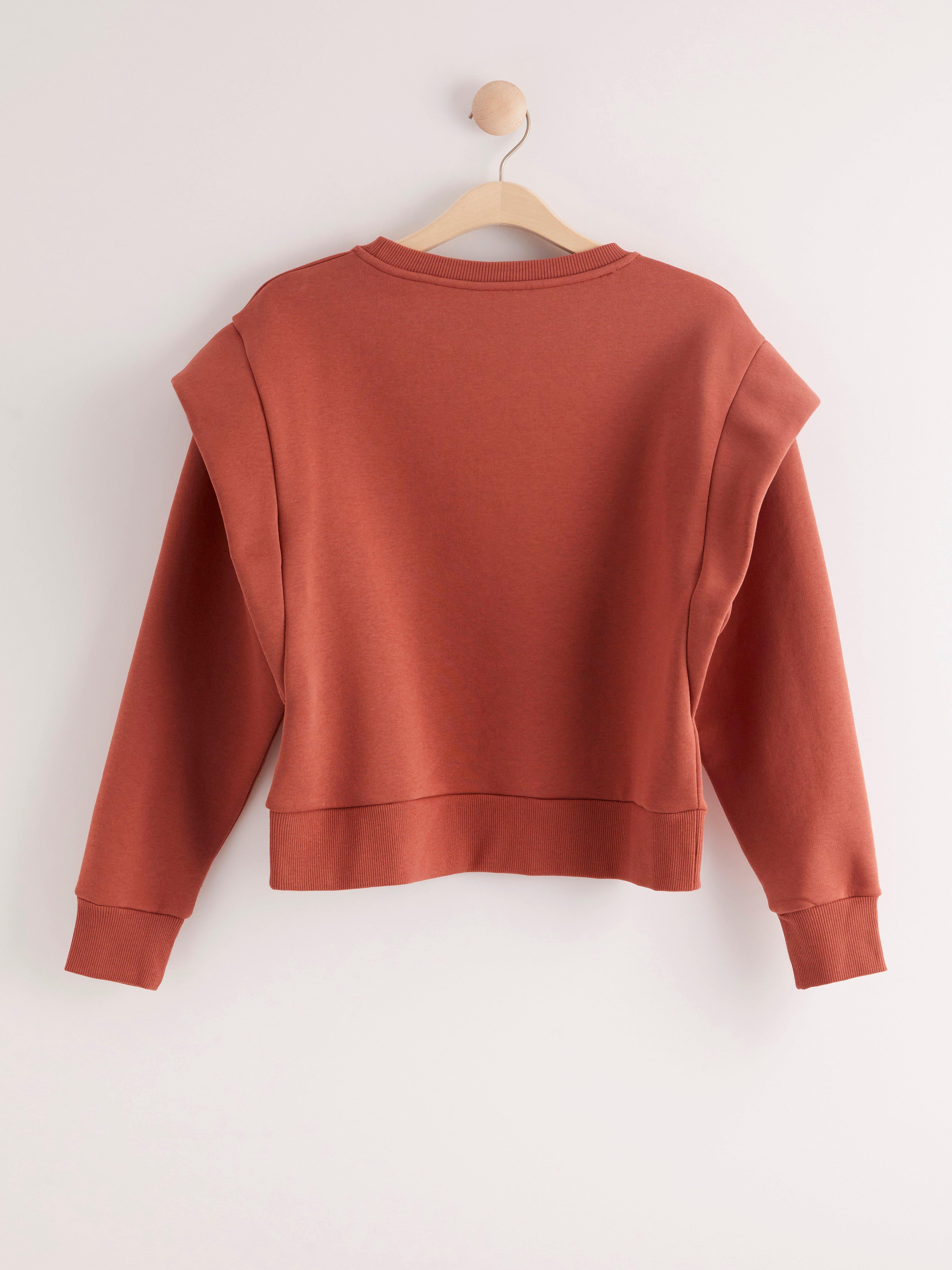 Sweatshirt - Womens Wear - Coral