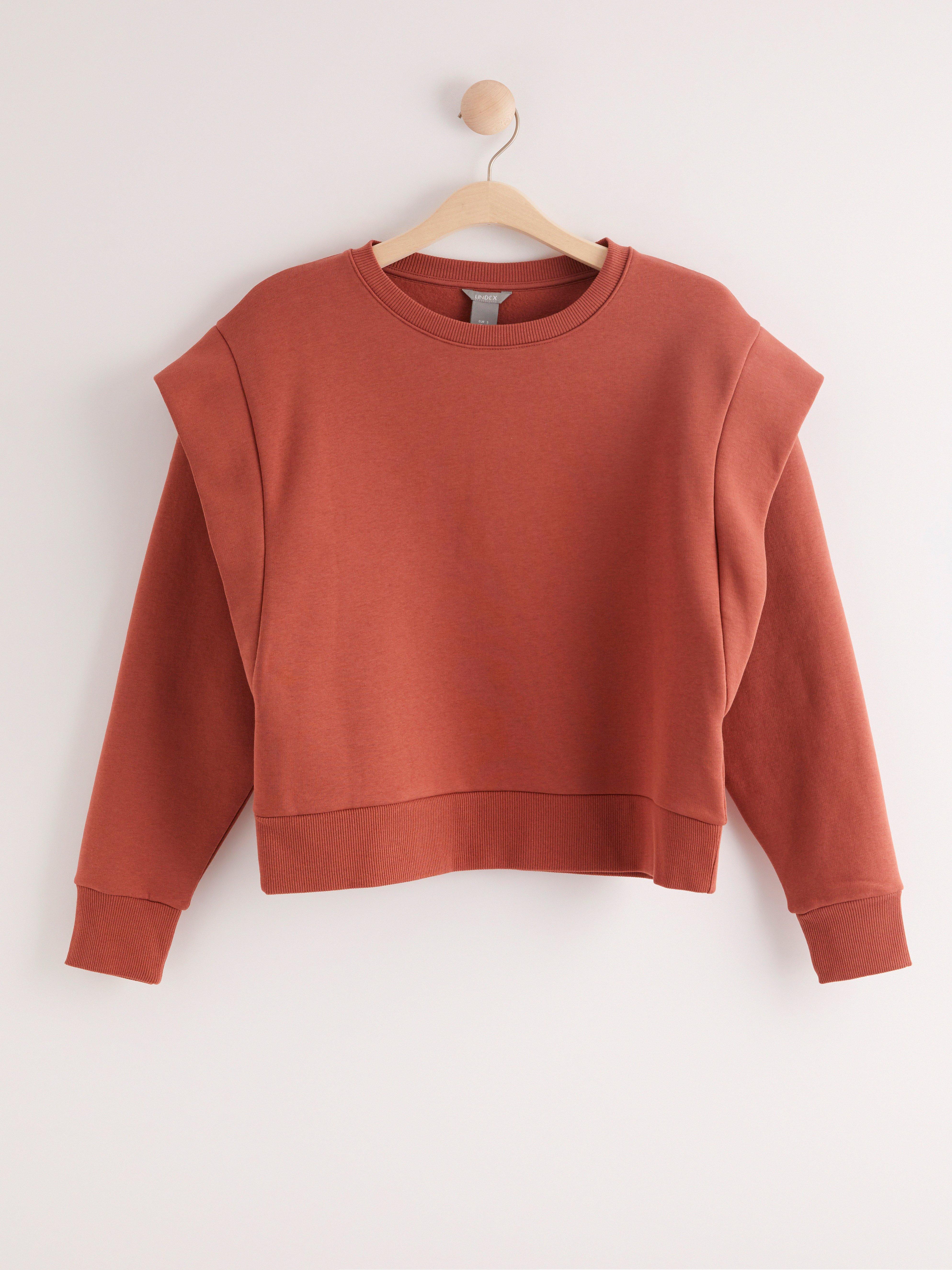 Sweatshirt - Womens Wear - Coral