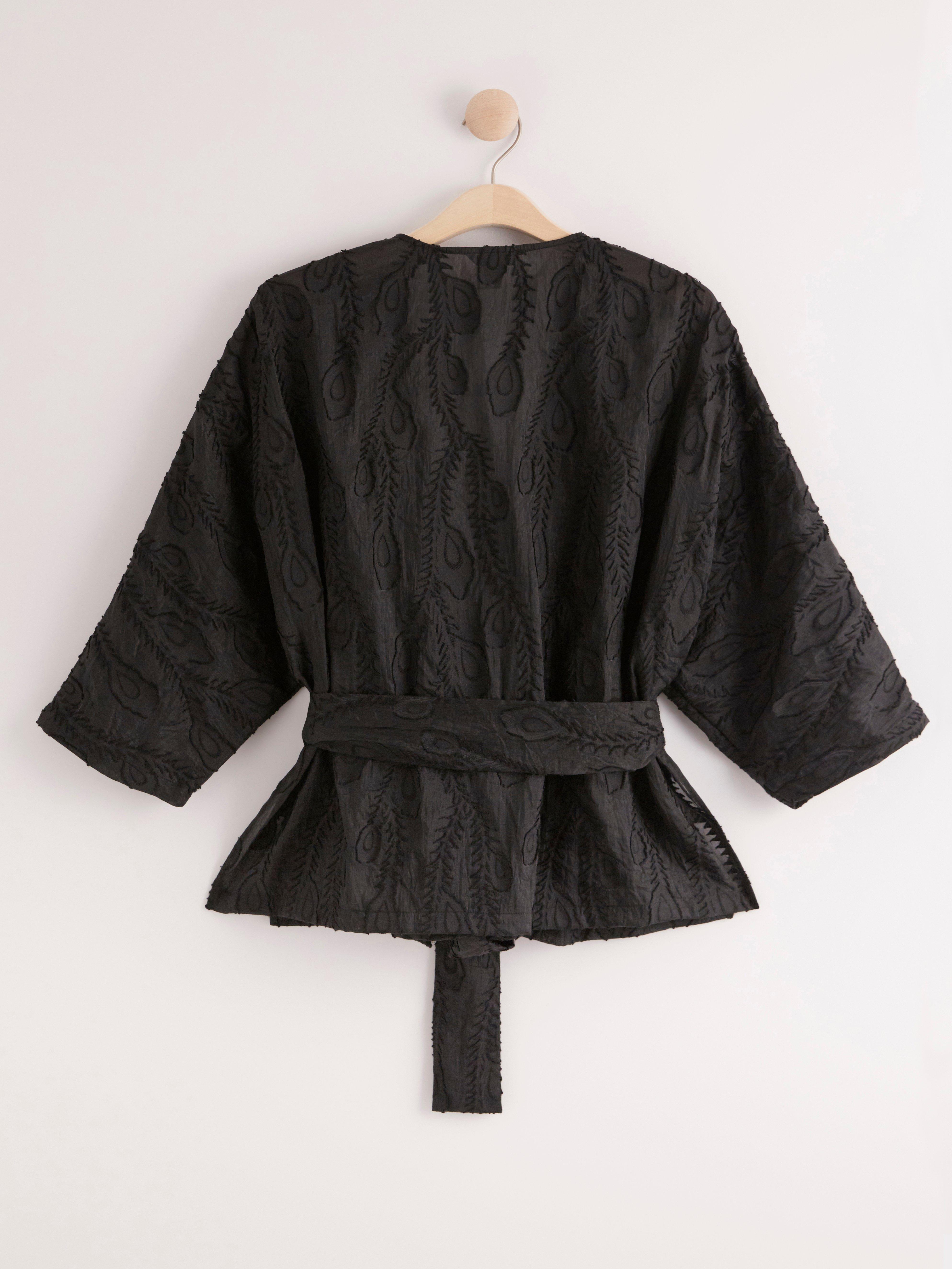 Patterned short kimono  Lindex Europe