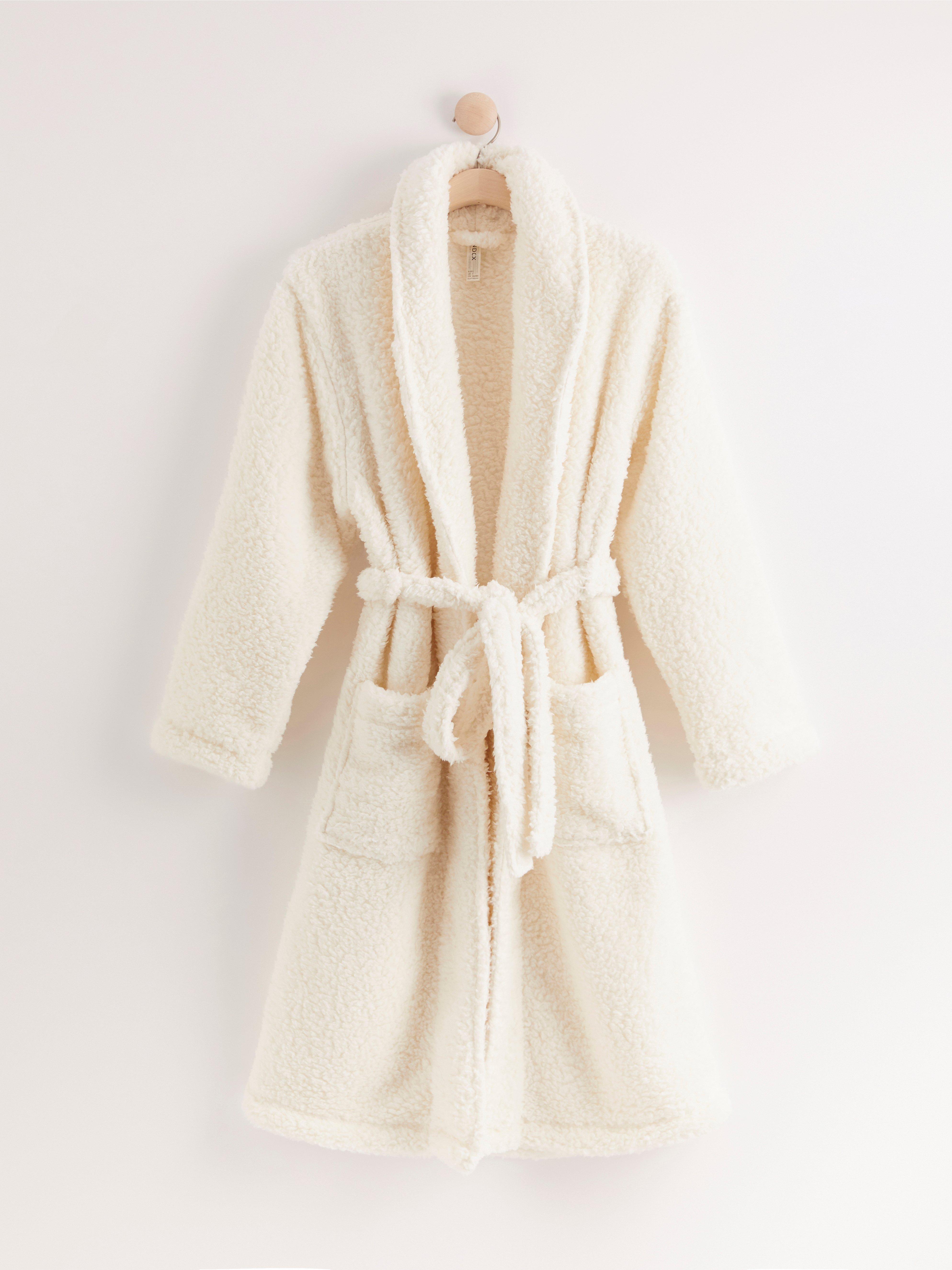 Morgonrock - Underkläder - Vit