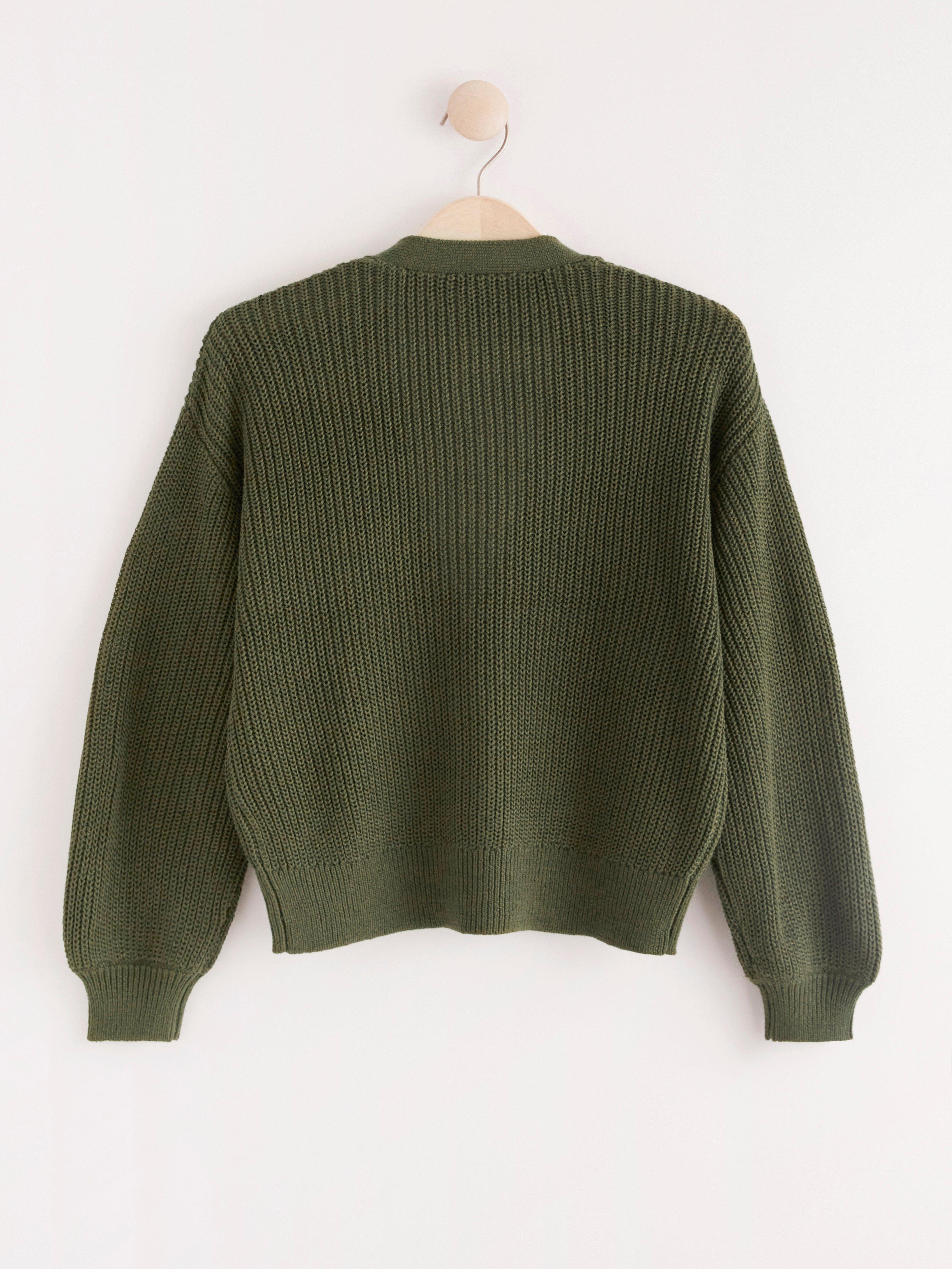 Cardigan - Womens Wear - Green