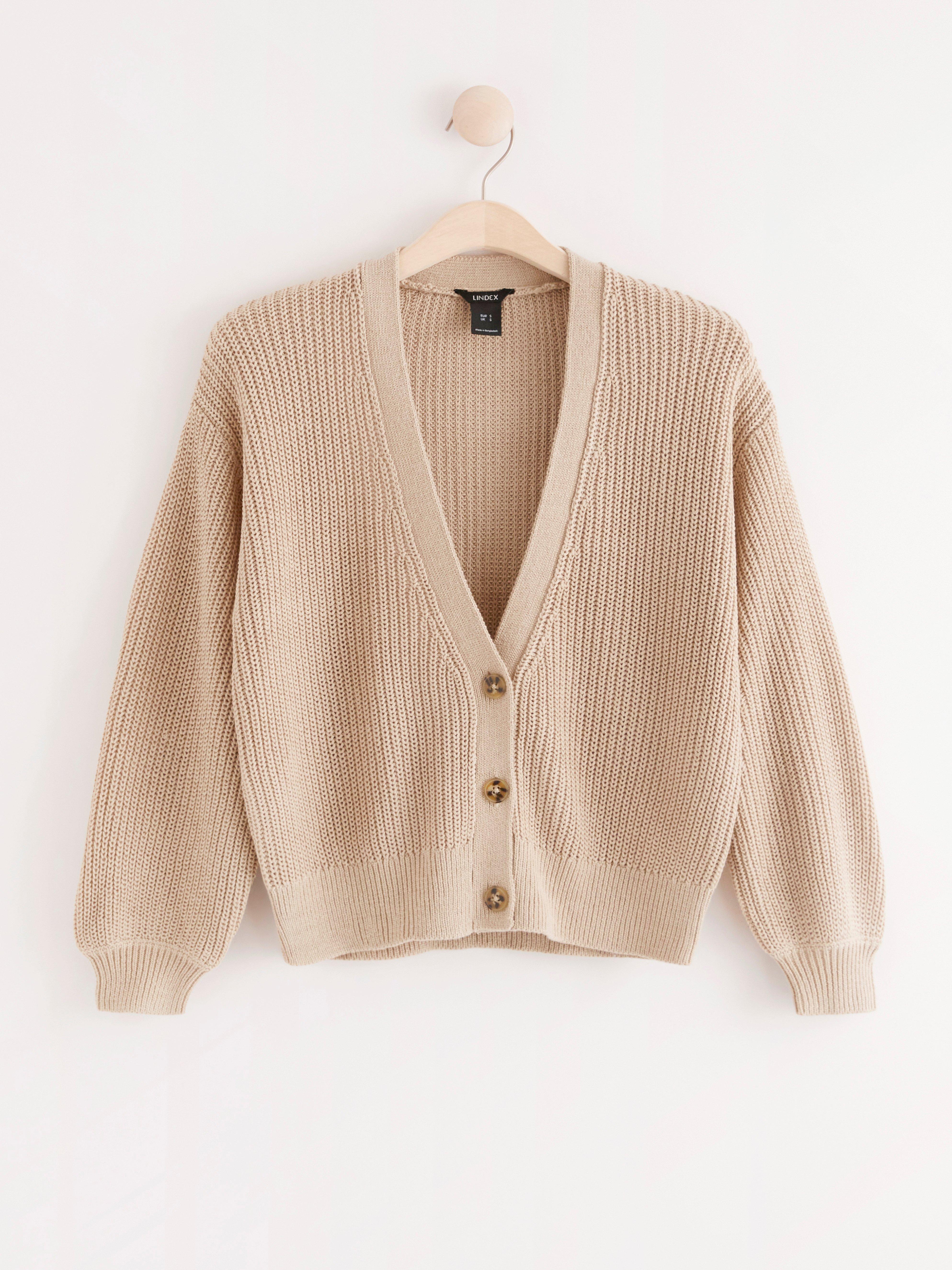 Cardigan - Womens Wear - Beige