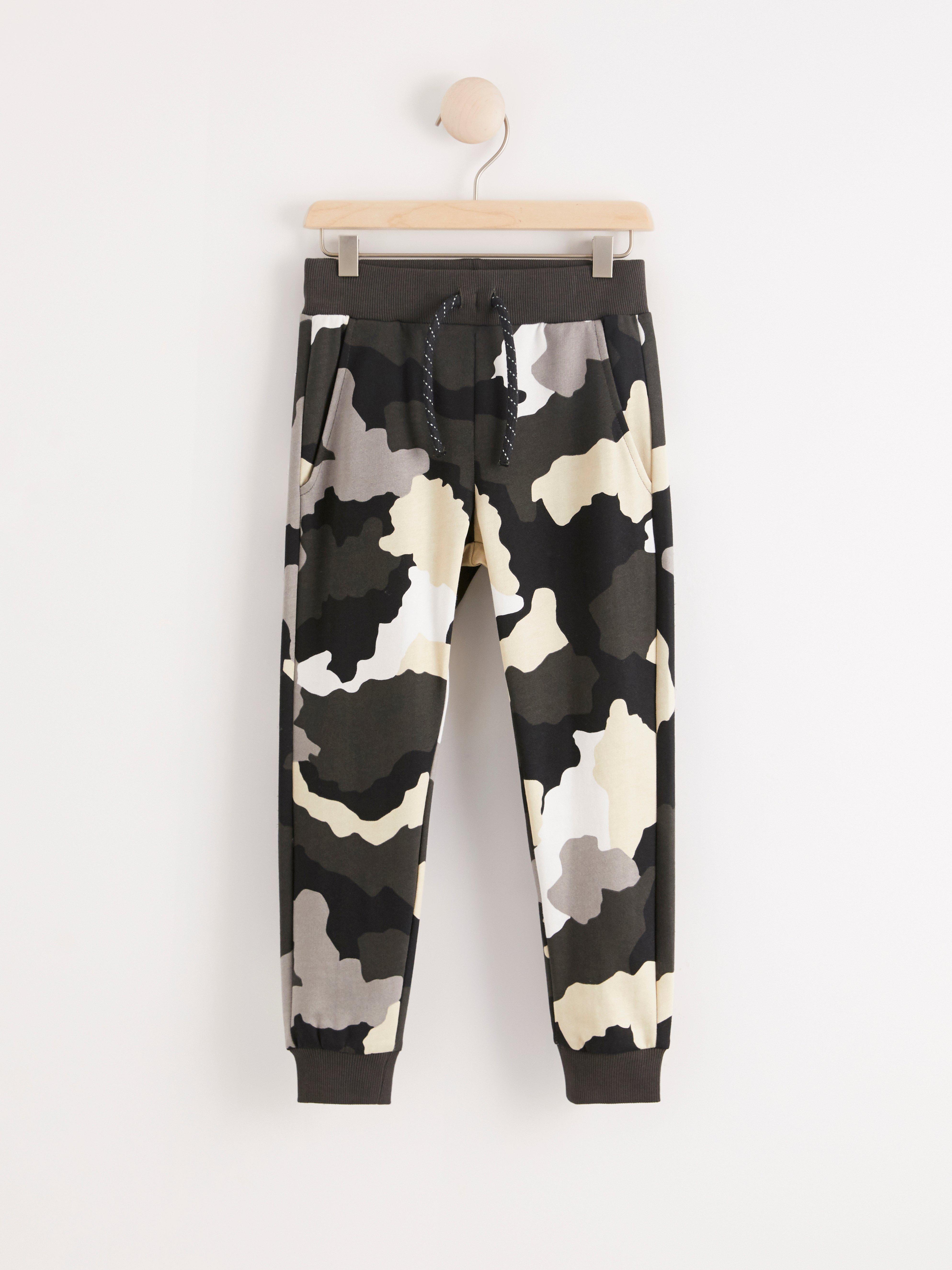 soft camo joggers