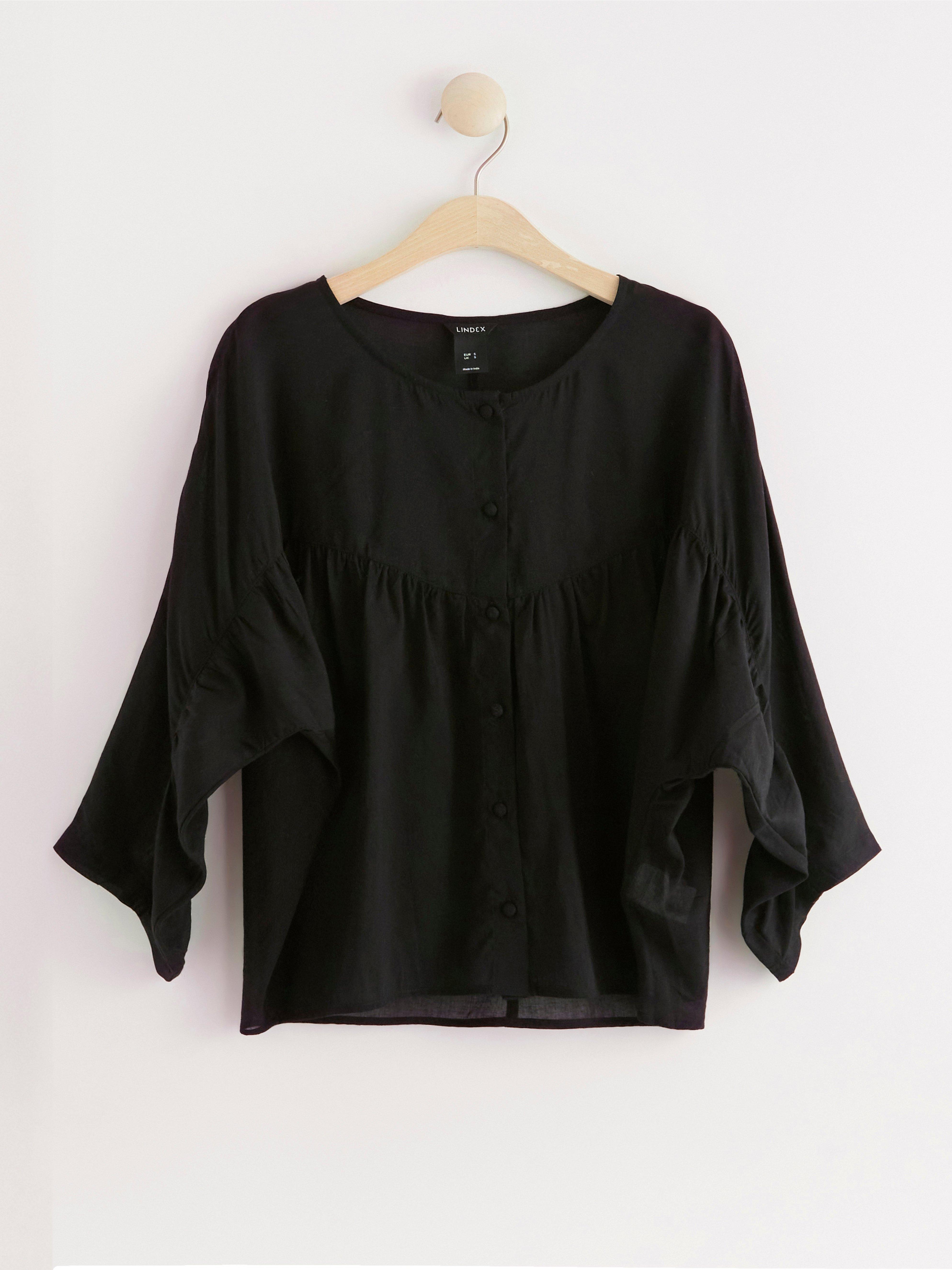 Bluse - Dame - Svart