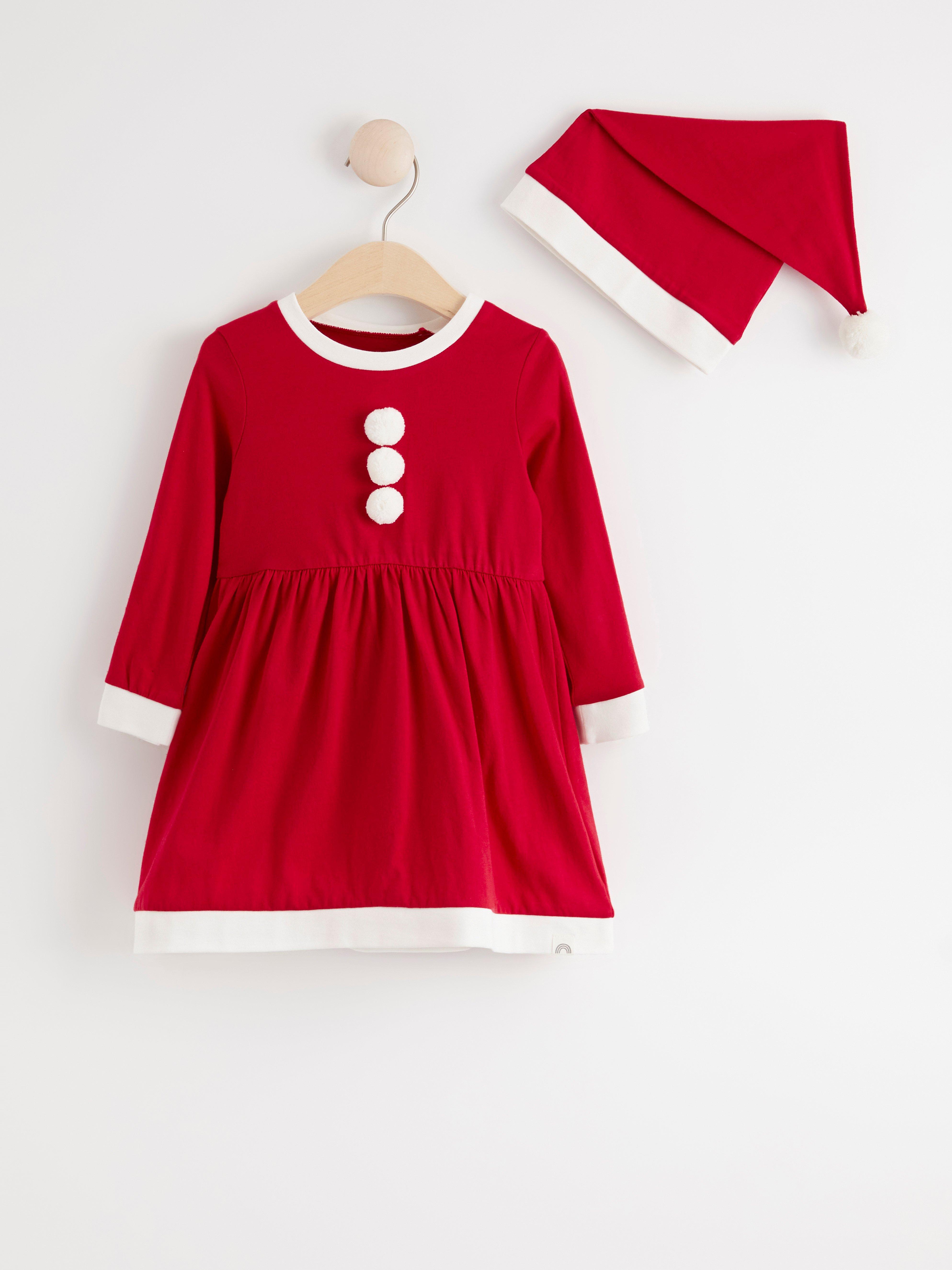 Klänning - Barn - Röd