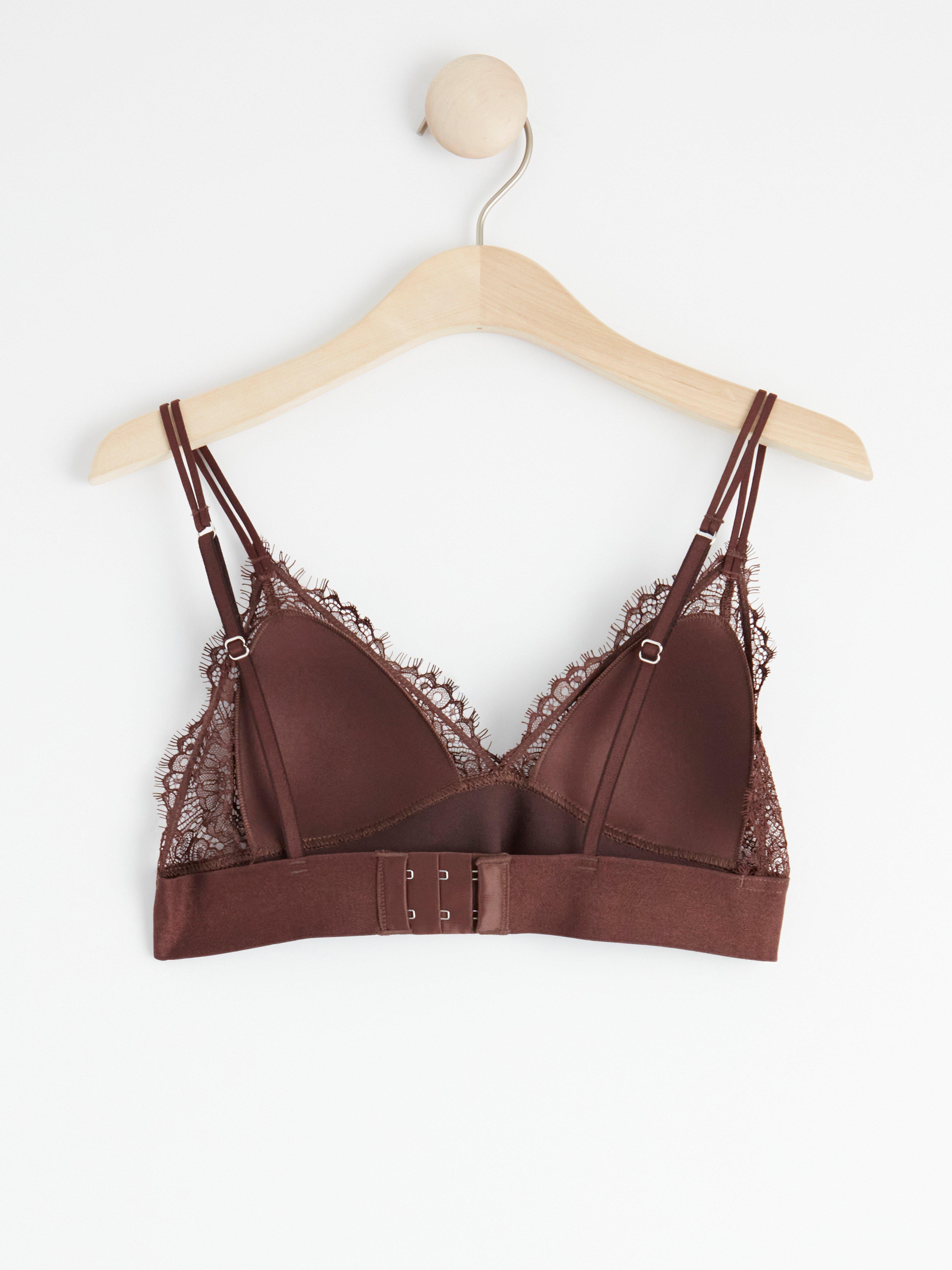 Bralette - Underkläder - Brun