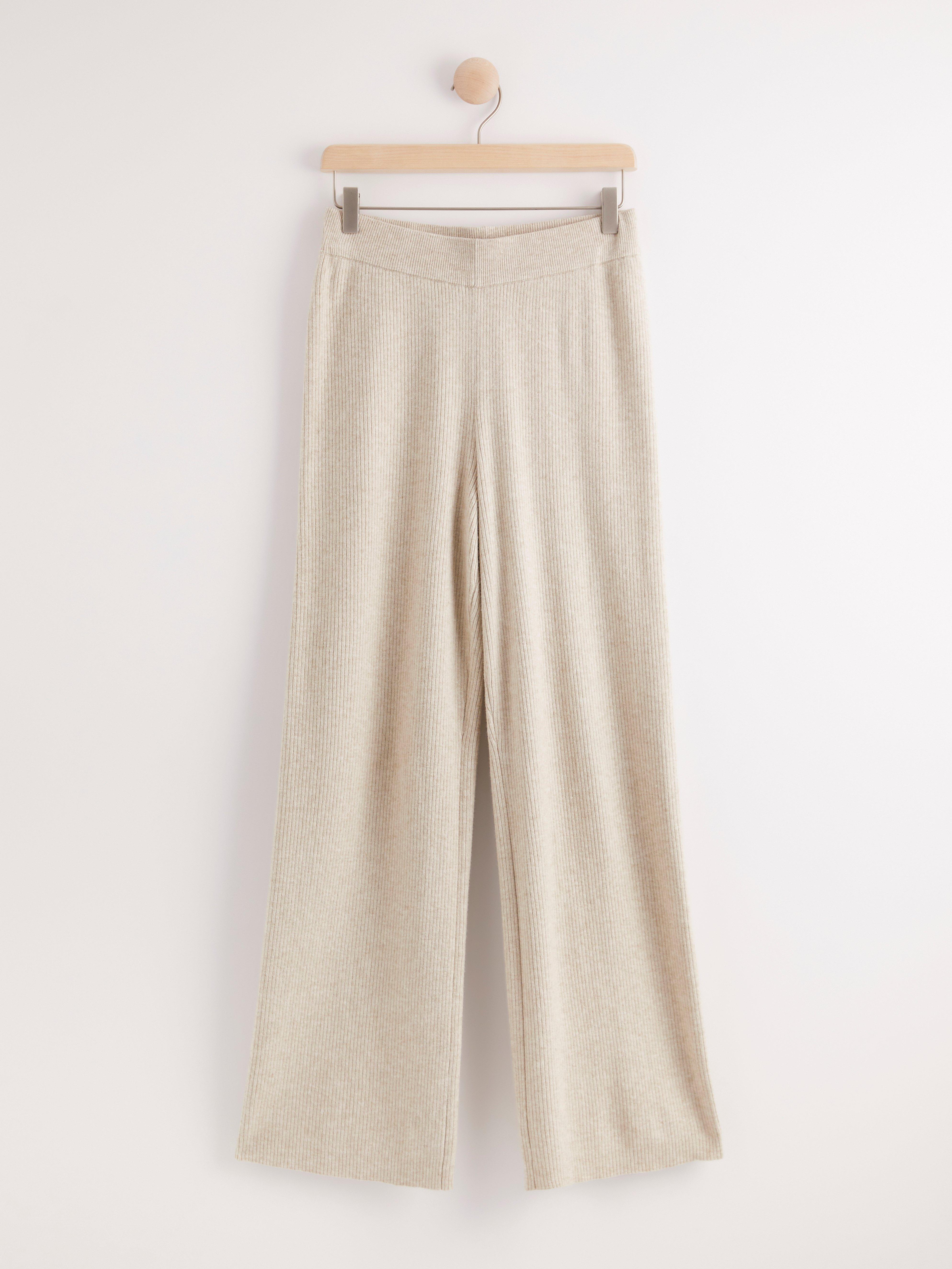 Housut - Naiset - Beige