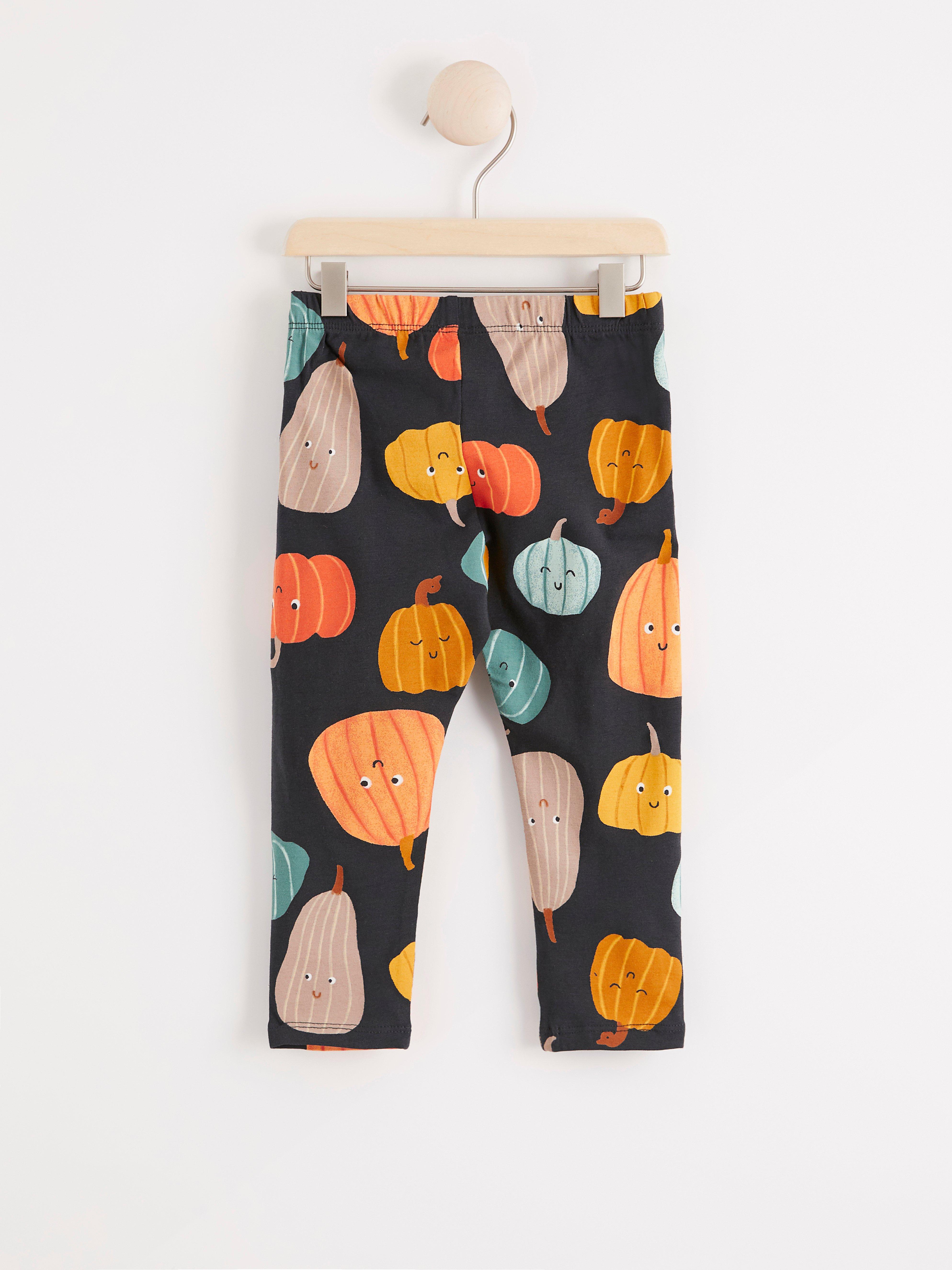 Baby hot sale pumpkin leggings