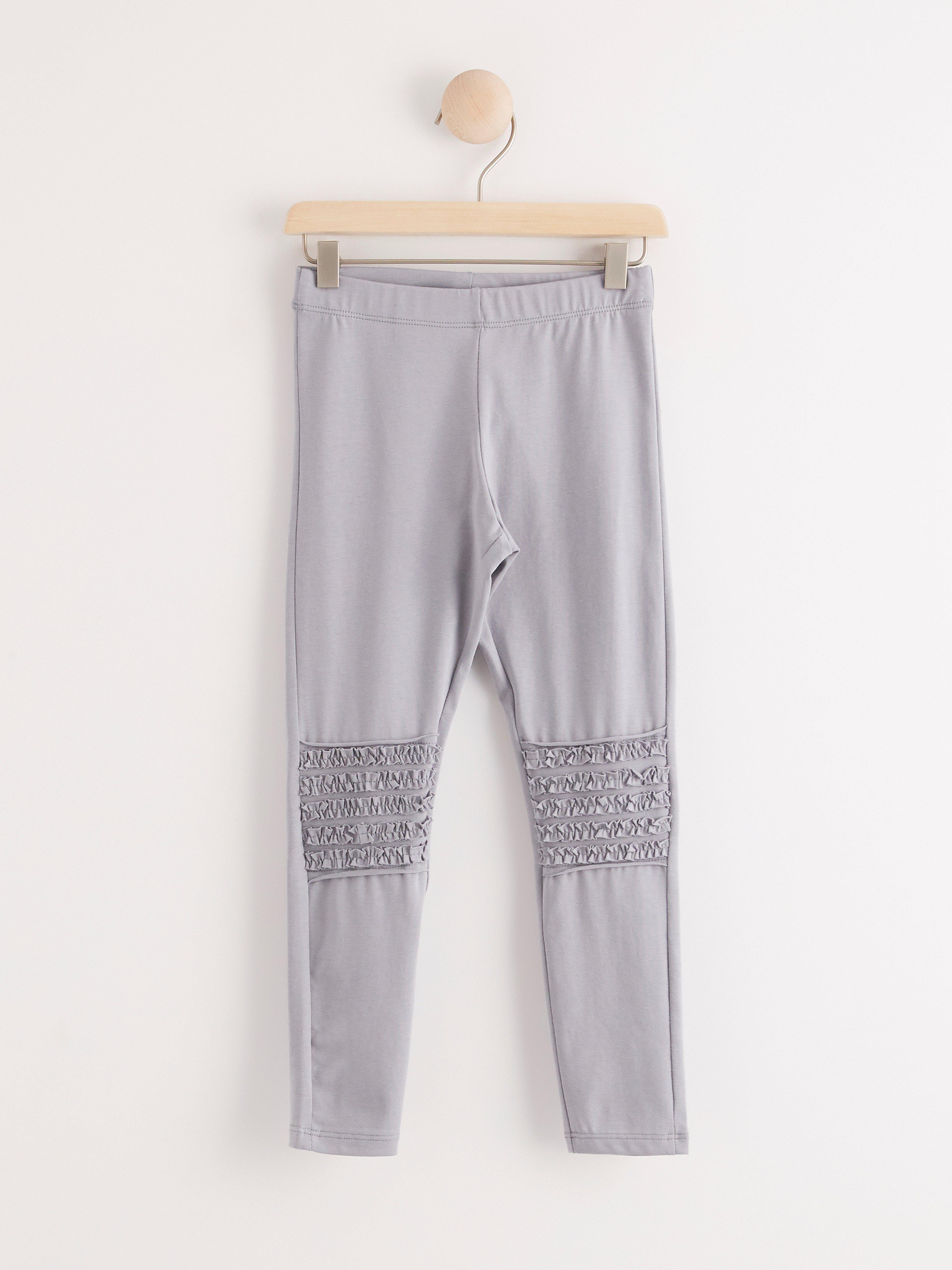 Leggings - Barn - Grå