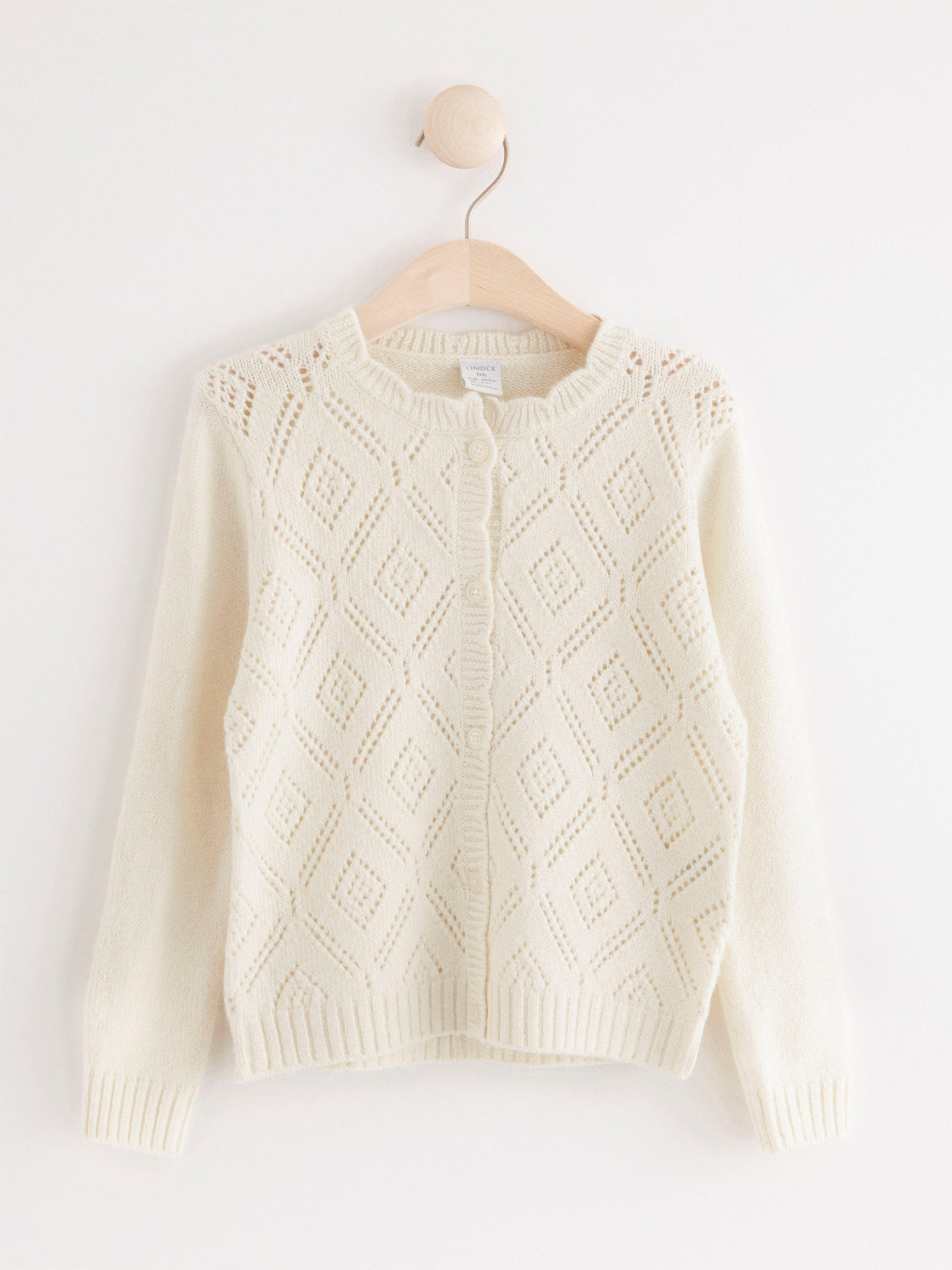 Cardigan - Kids Wear - White