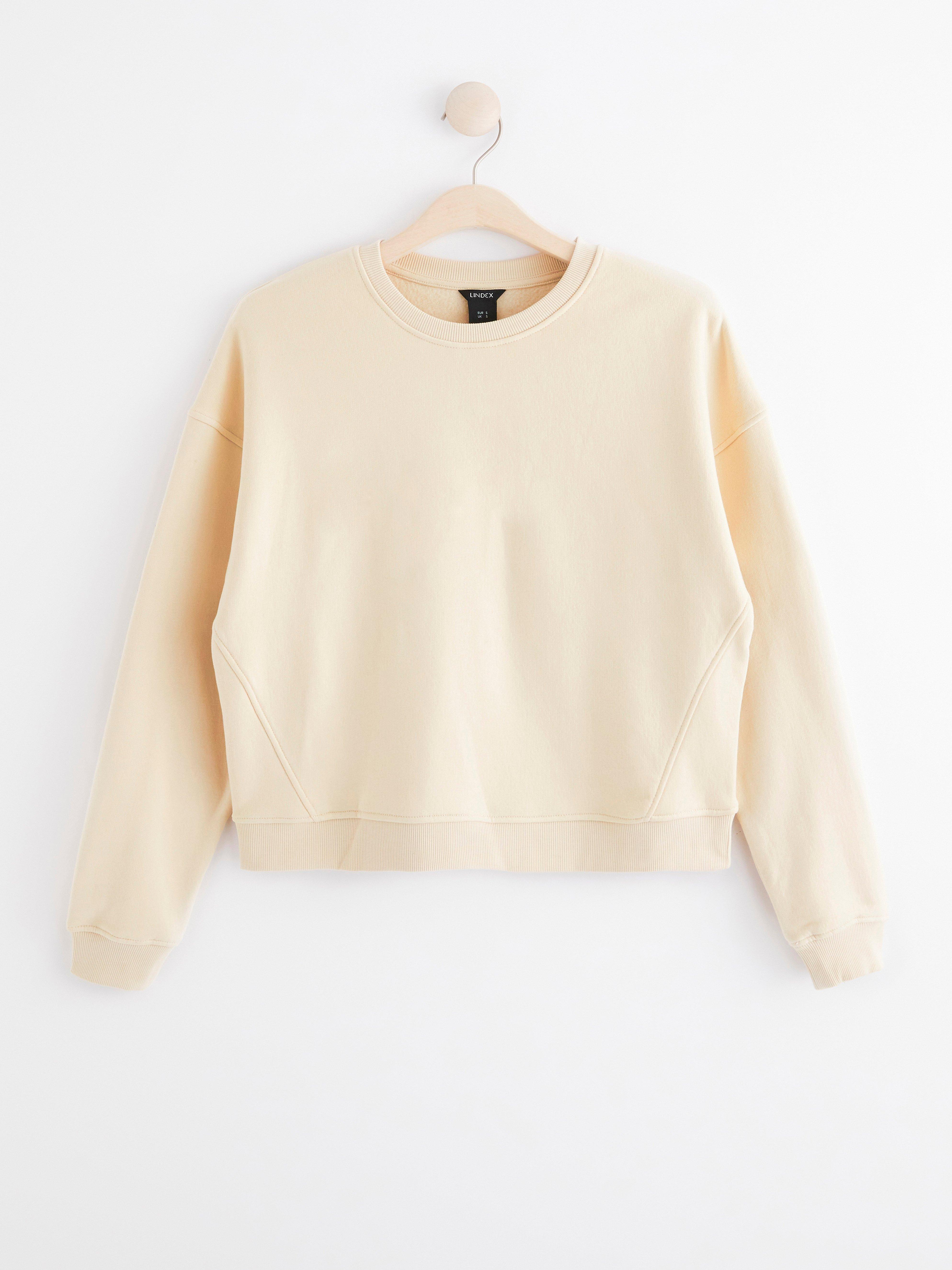 Sweatshirt - Dam - Beige