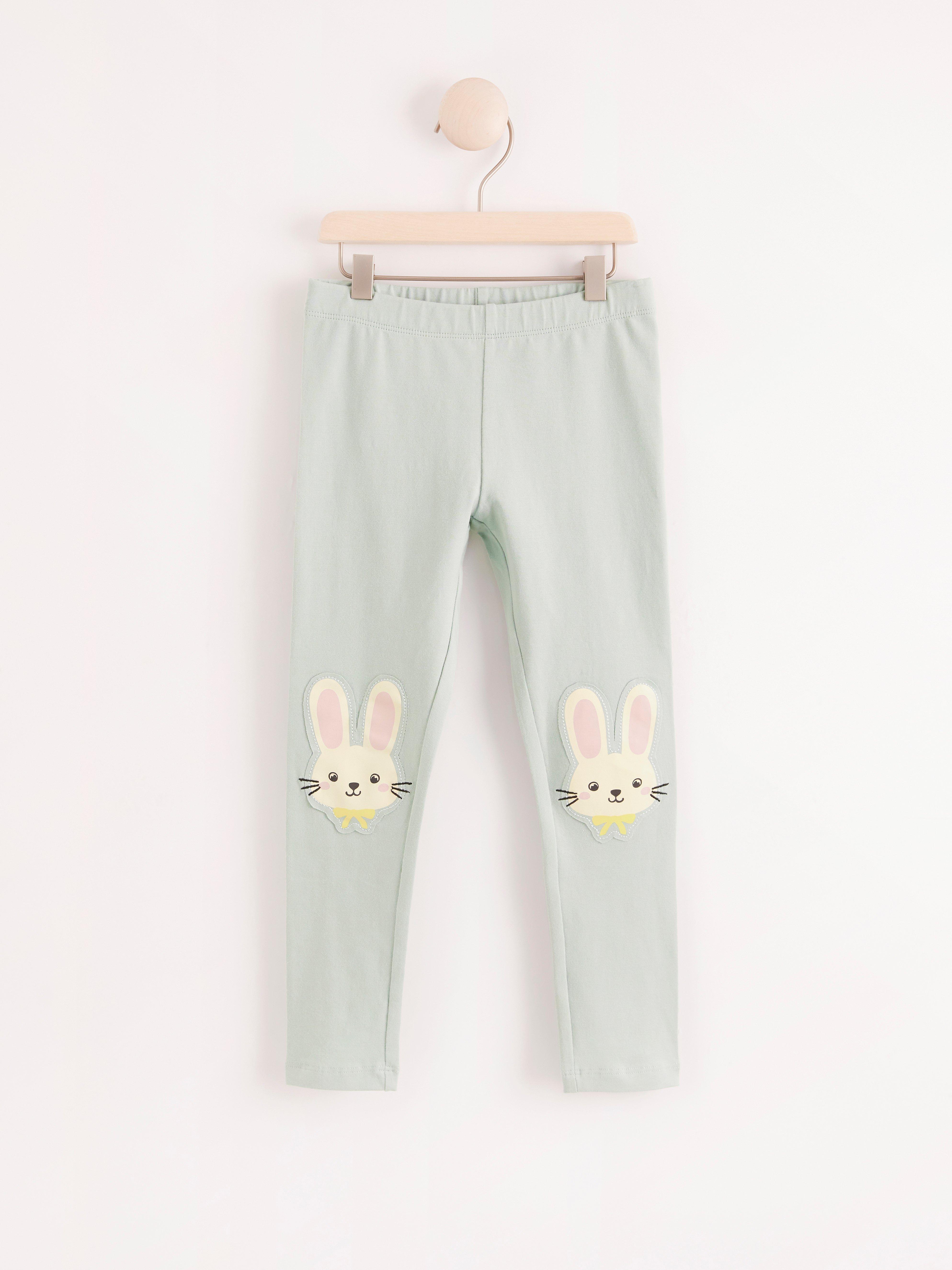 Leggings - Barn - Turkos