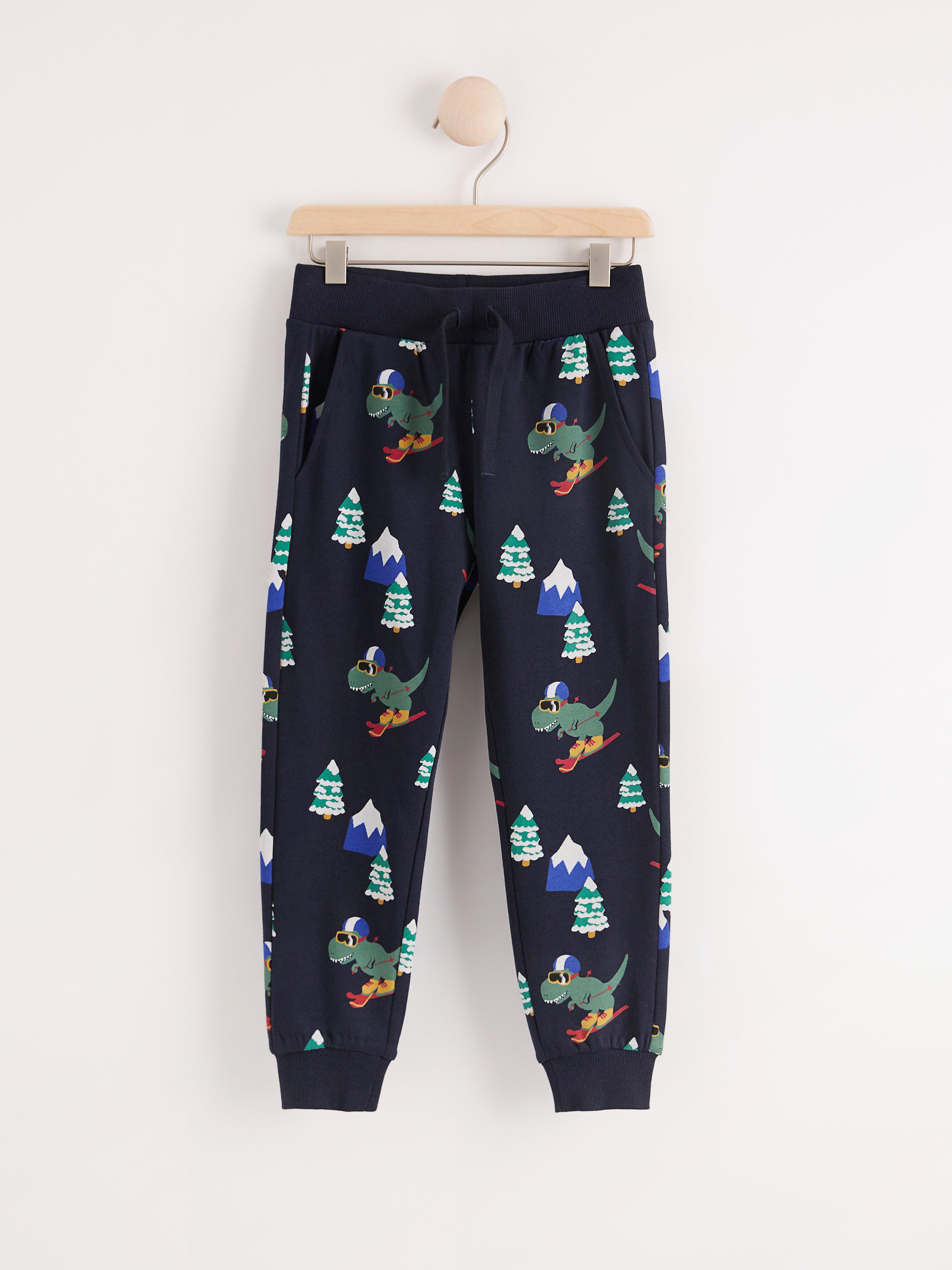 dinosaur sweatpants