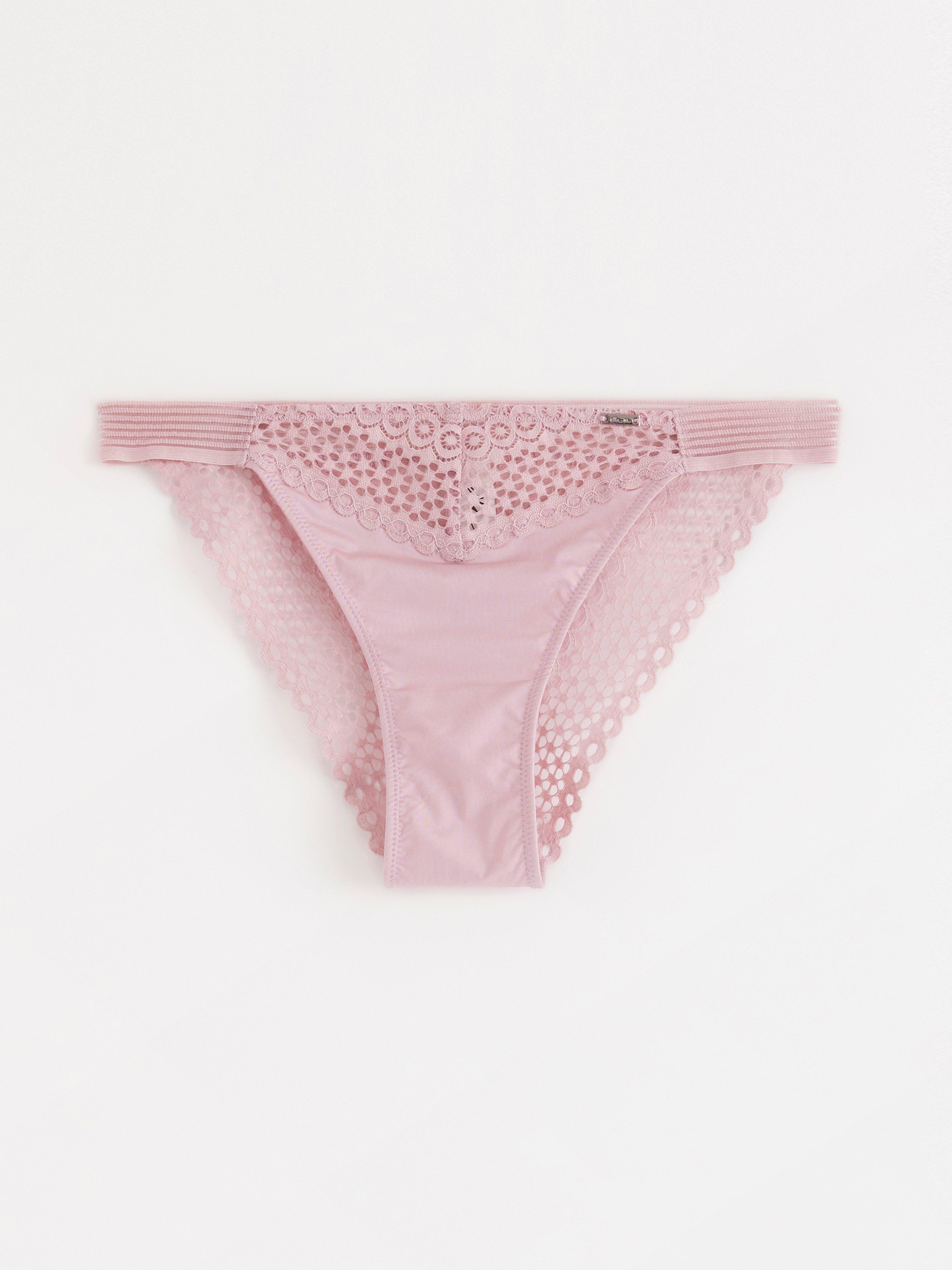 Brazílske nízke nohavičky - Spodná bielizeň - Fialová