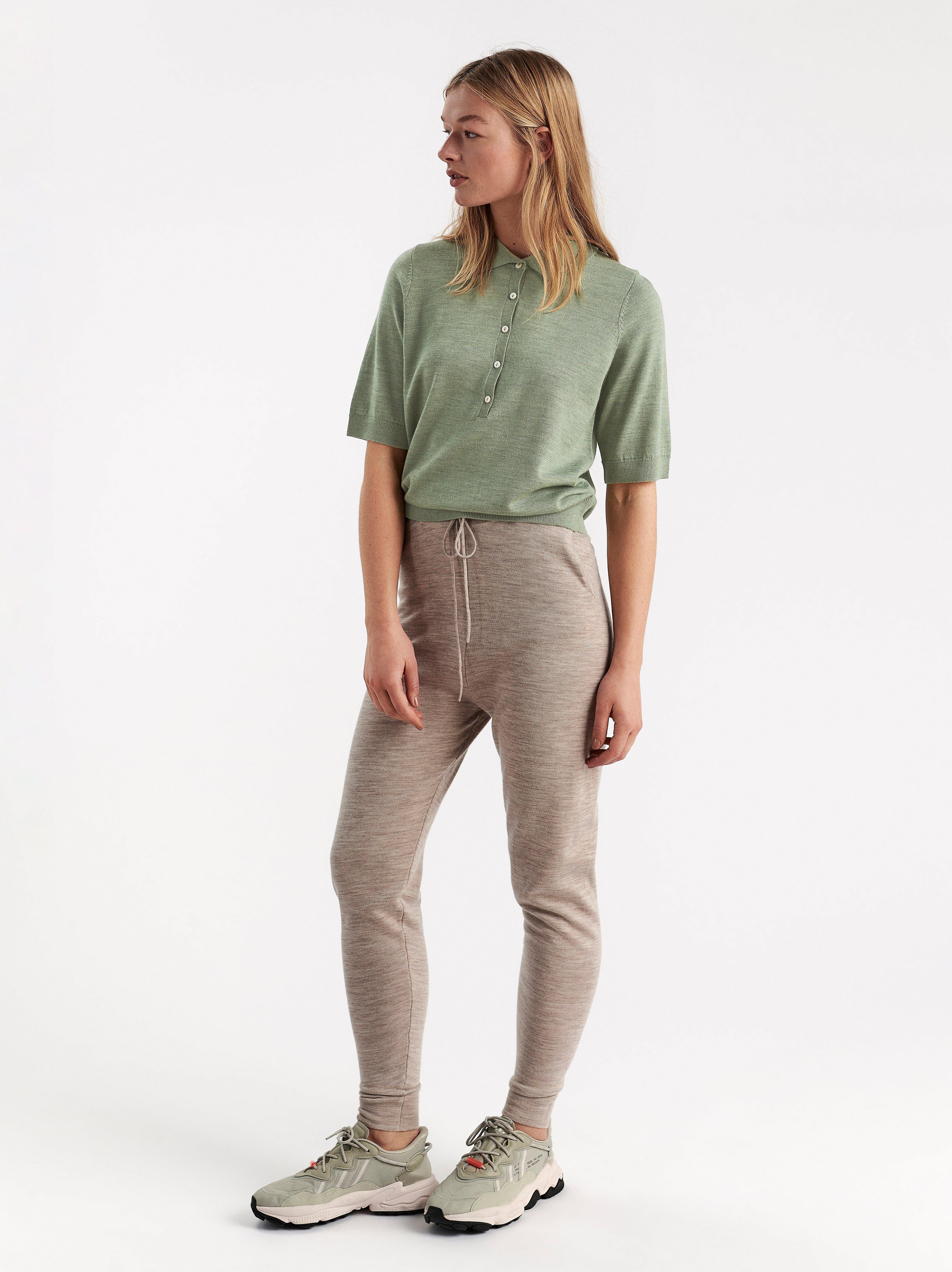 fine knit short sleeve jumper