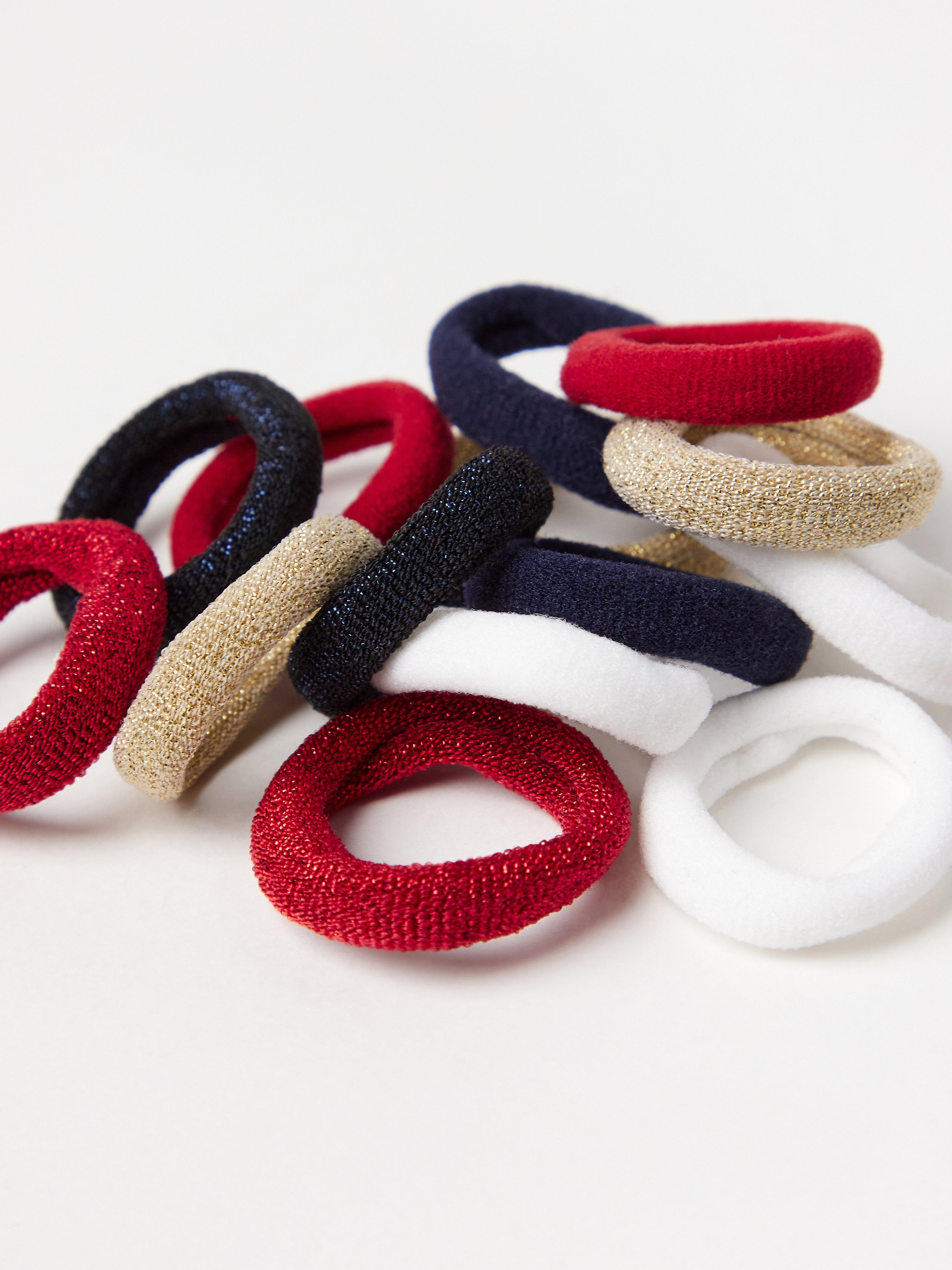 Hair Elastics - Kids Wear - Metallics