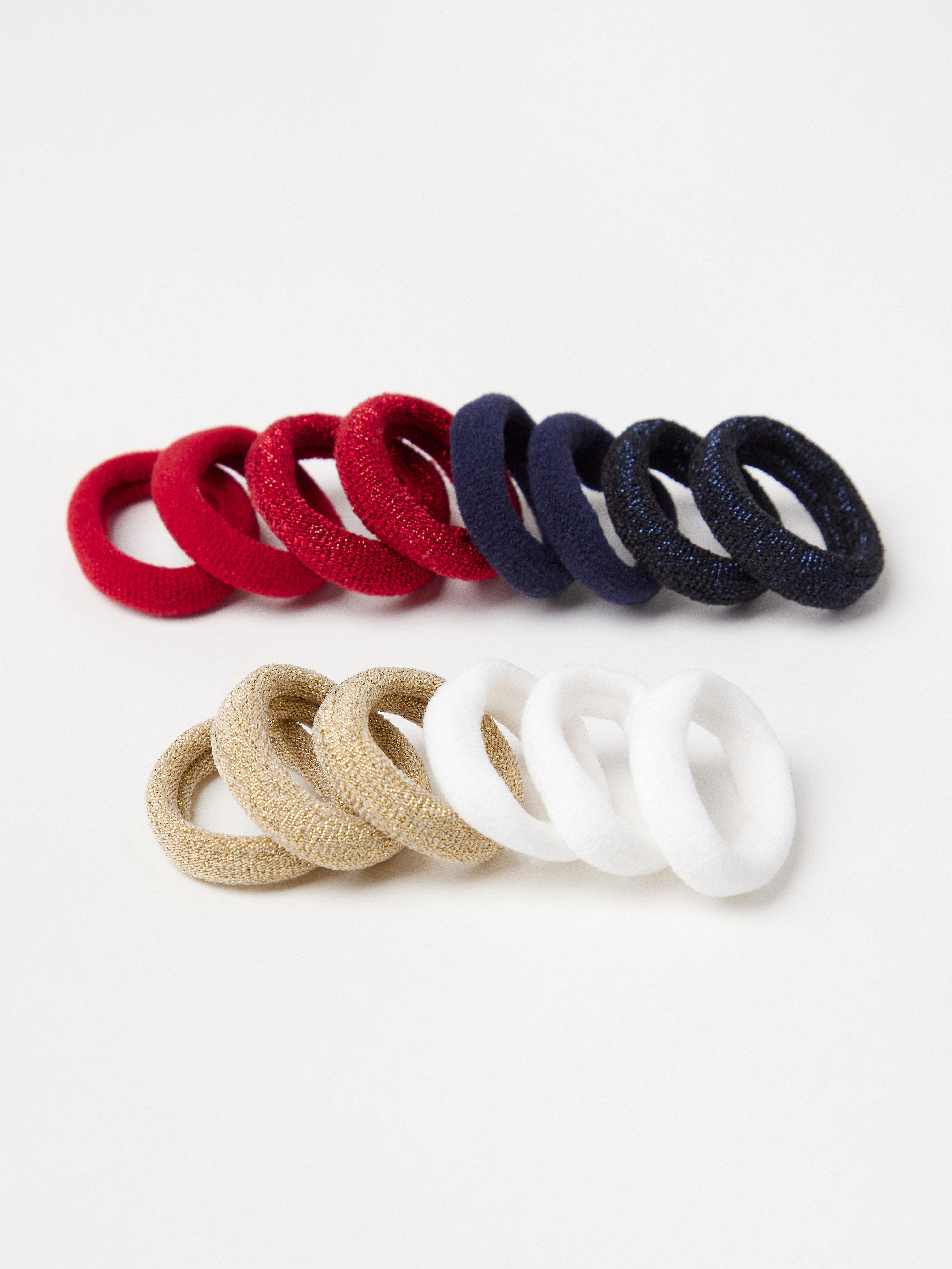 Hair Elastics - Kids Wear - Metallics
