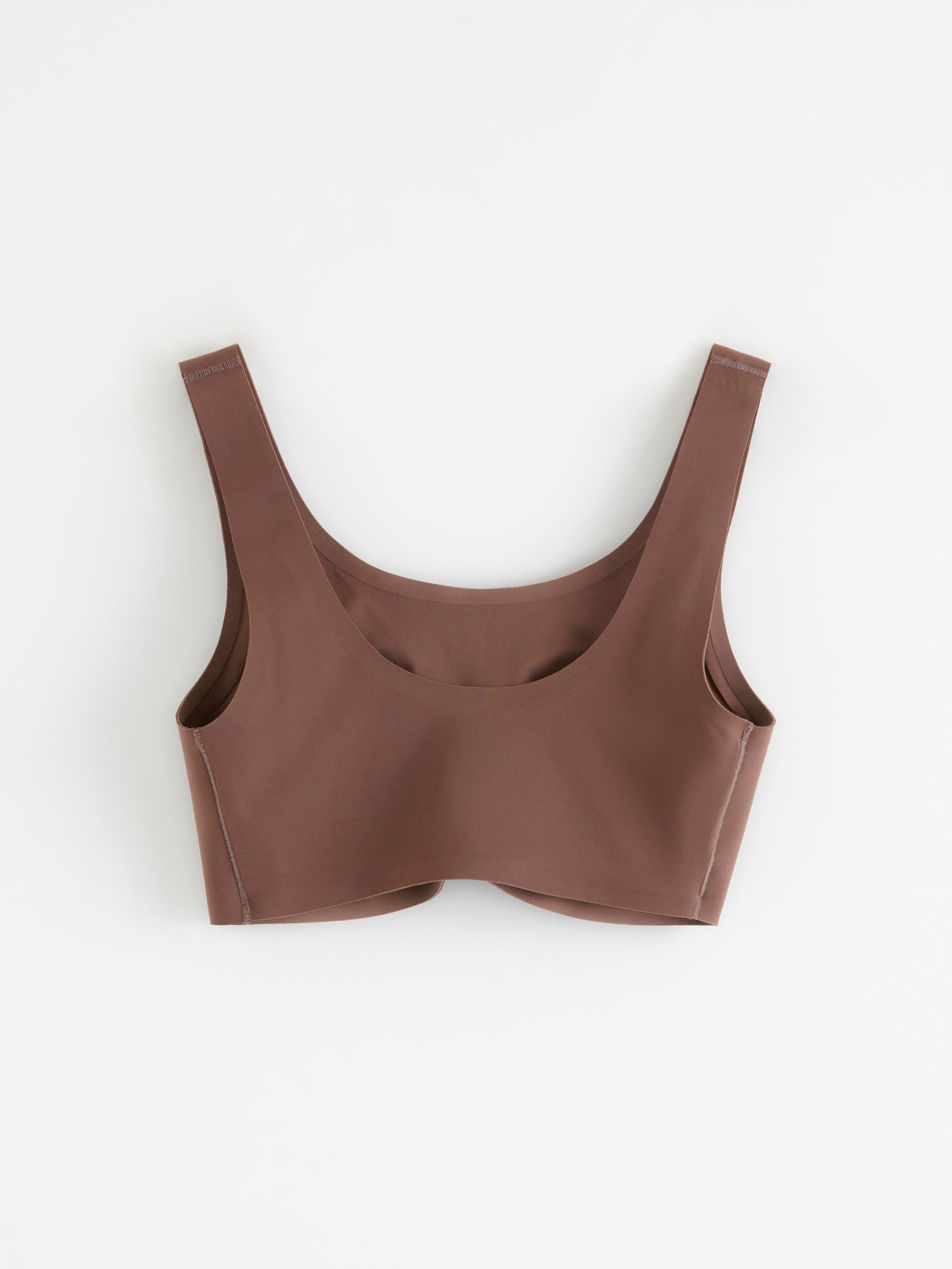Soft Bra - Lingerie - Brown