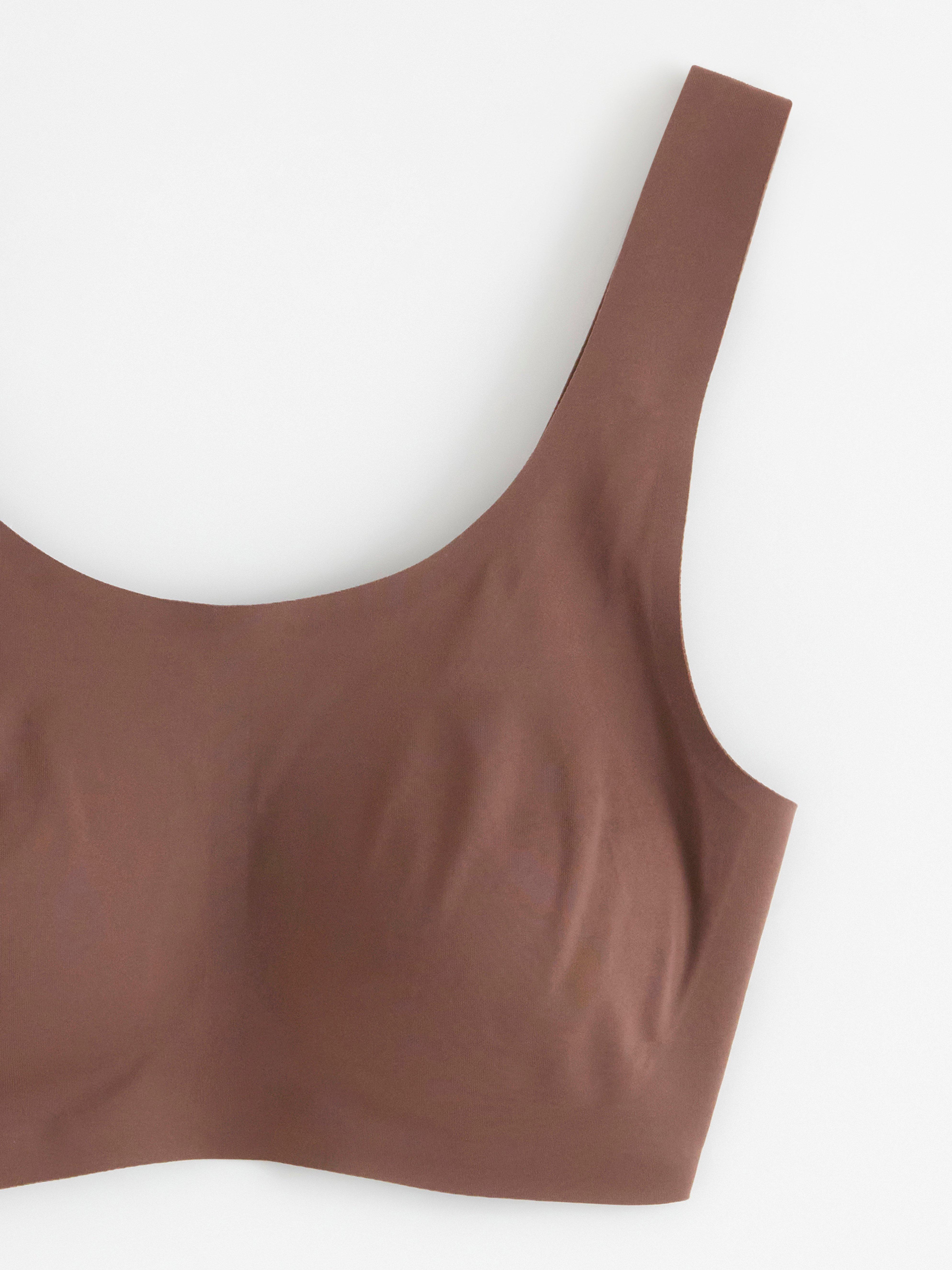Soft Bra - Lingerie - Brown