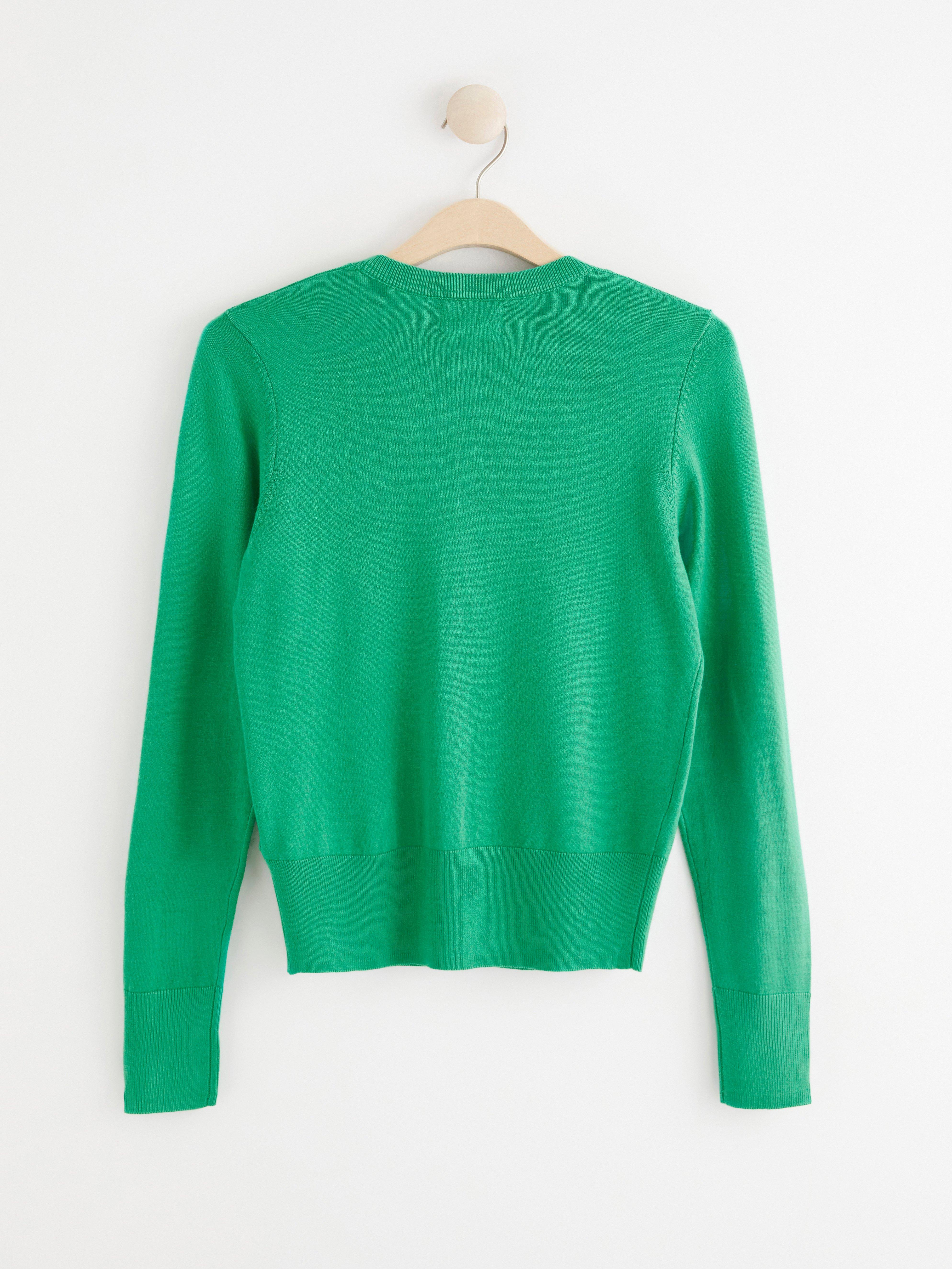 Cardigan - Womens Wear - Green