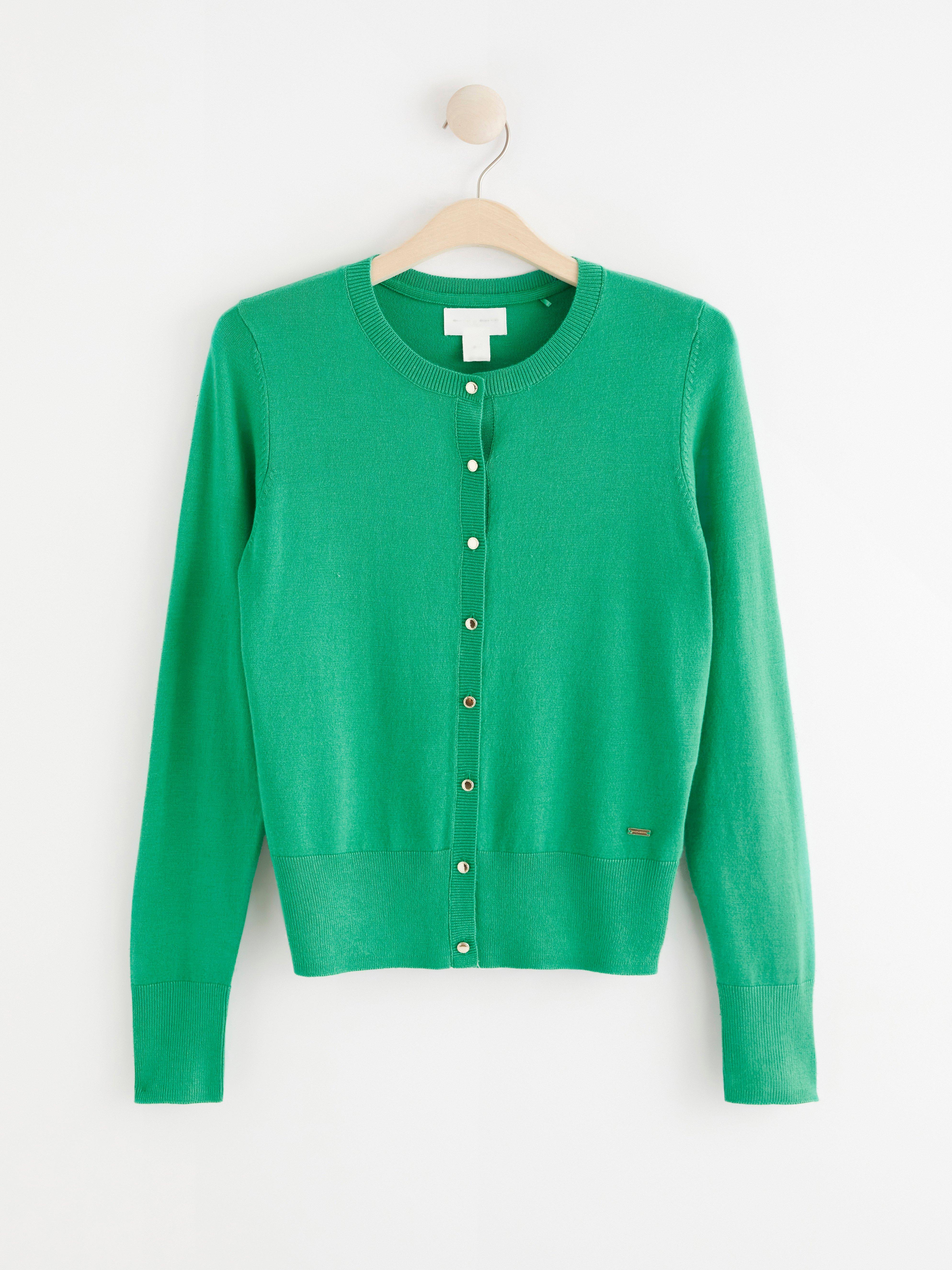 Cardigan - Womens Wear - Green