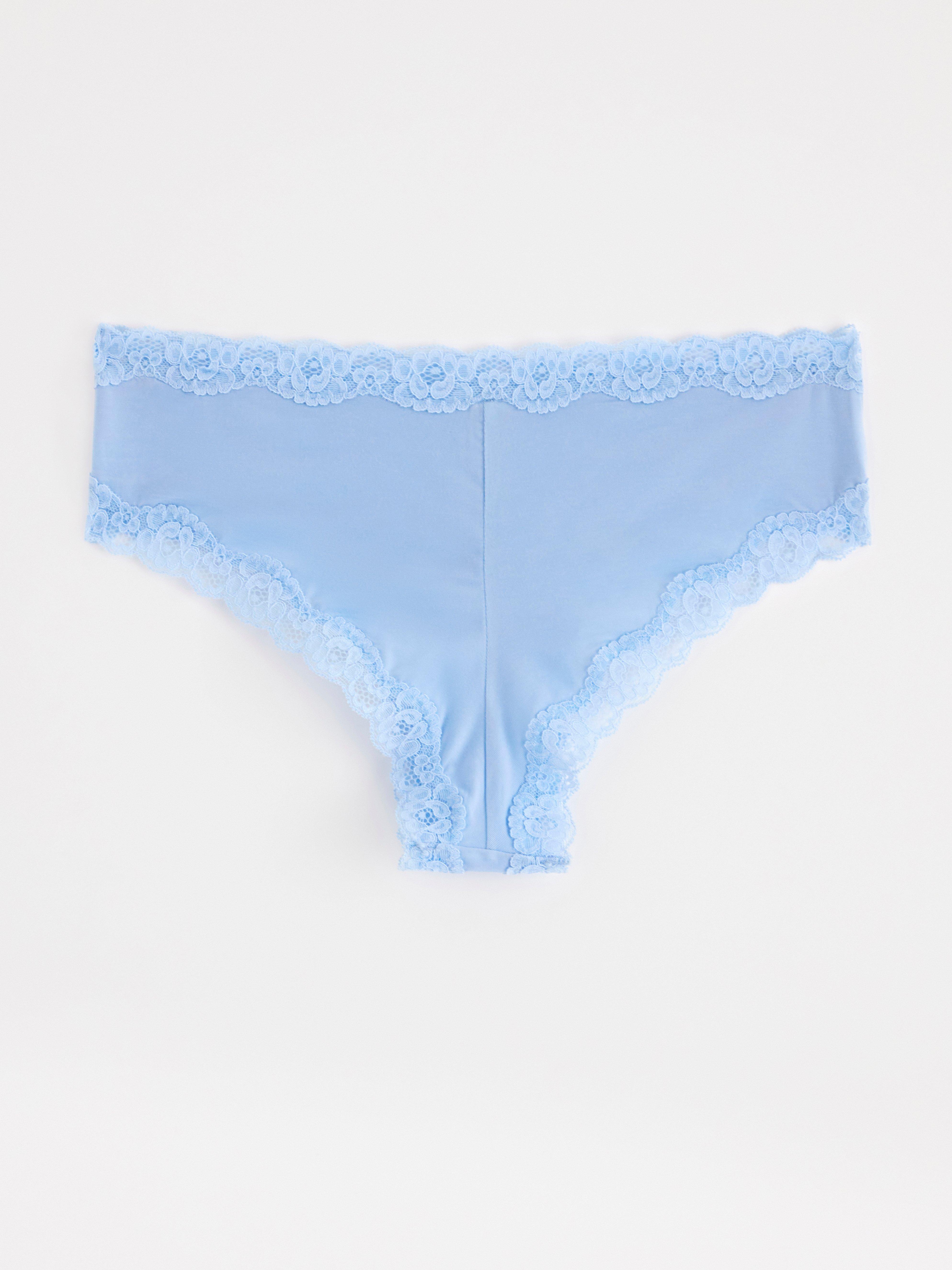 Brazilian Low - Lingerie - Blue