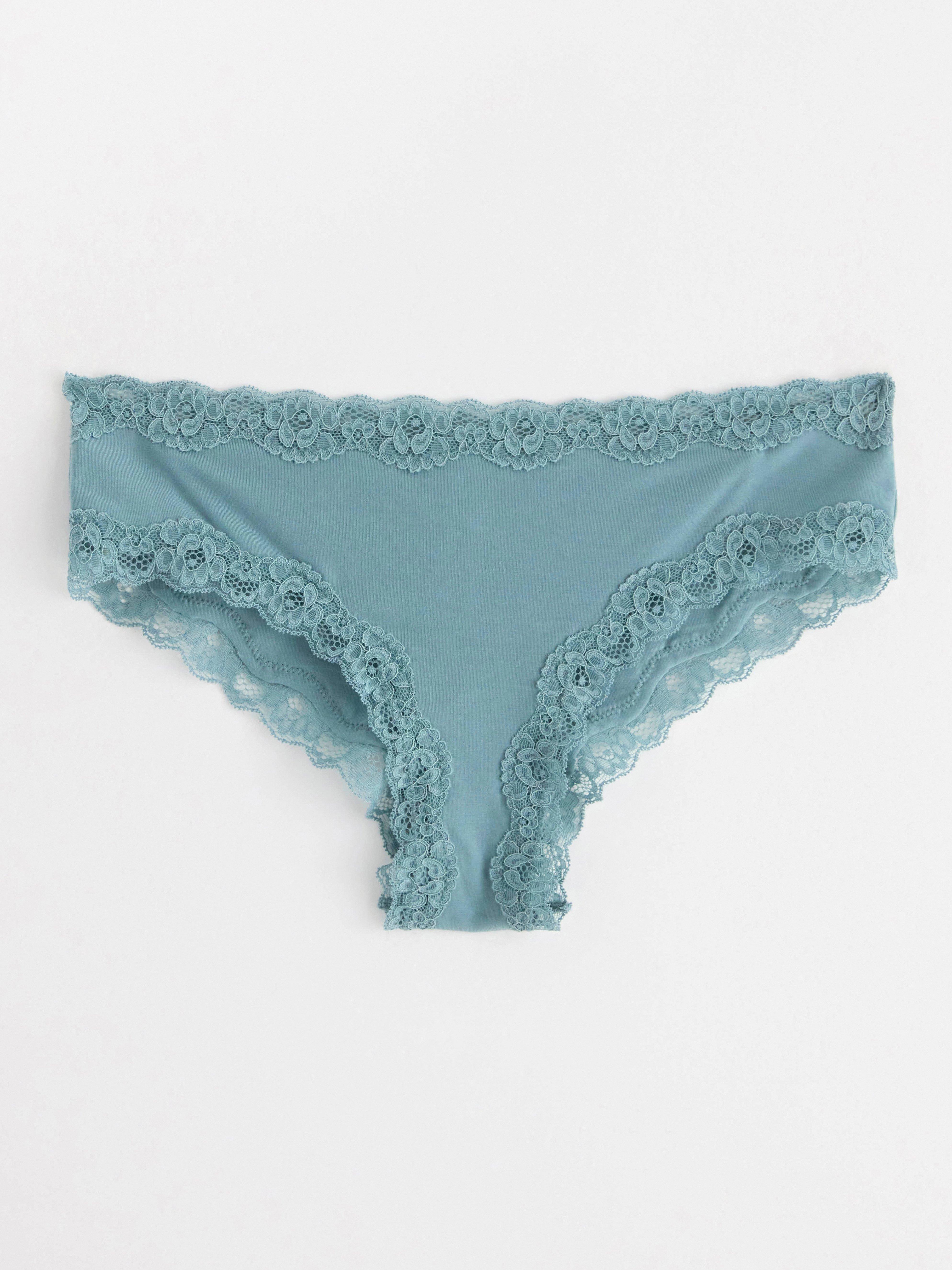Brazilian Low - Lingerie - Blue