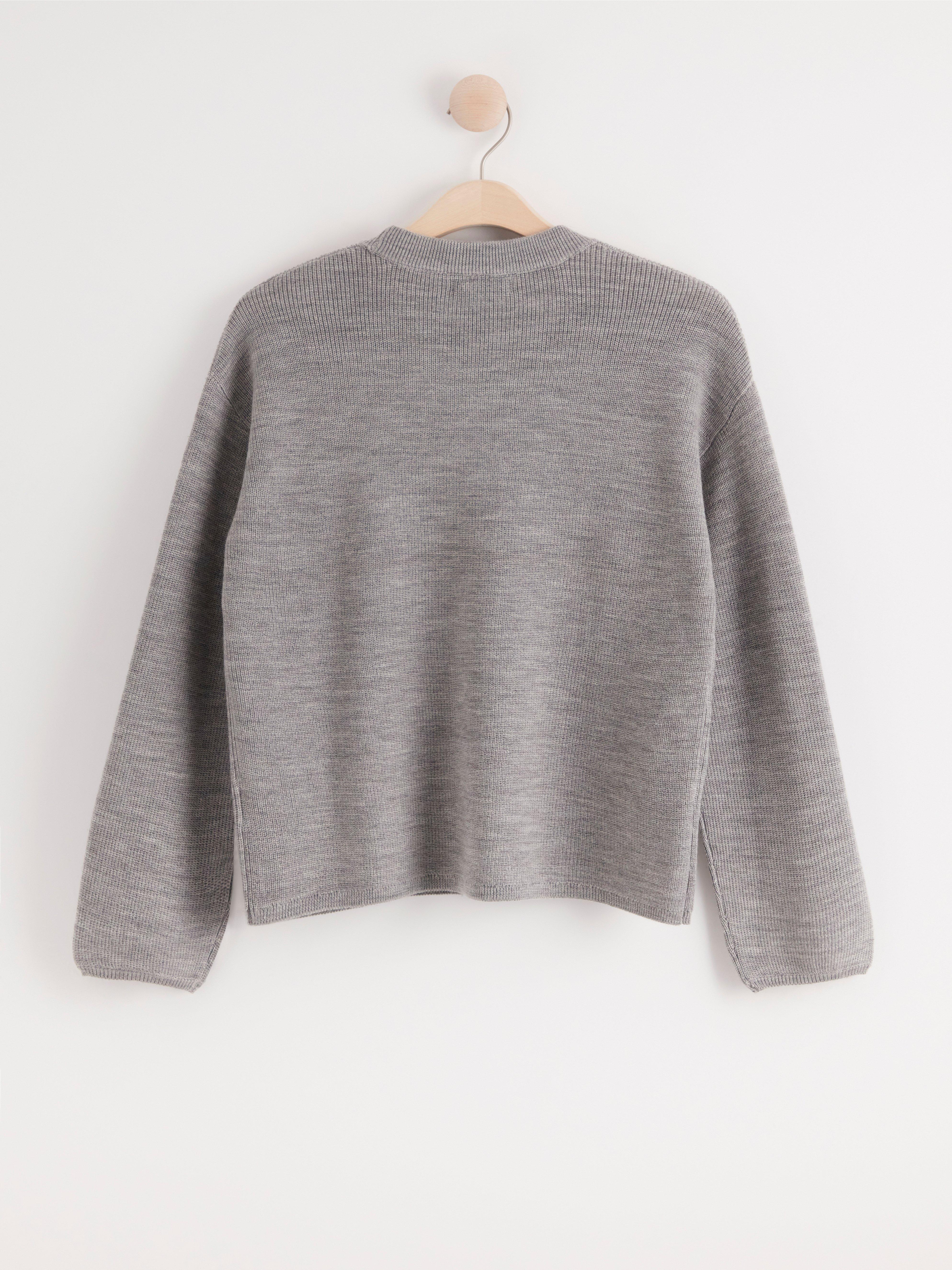 Sweater - Womens Wear - Grey