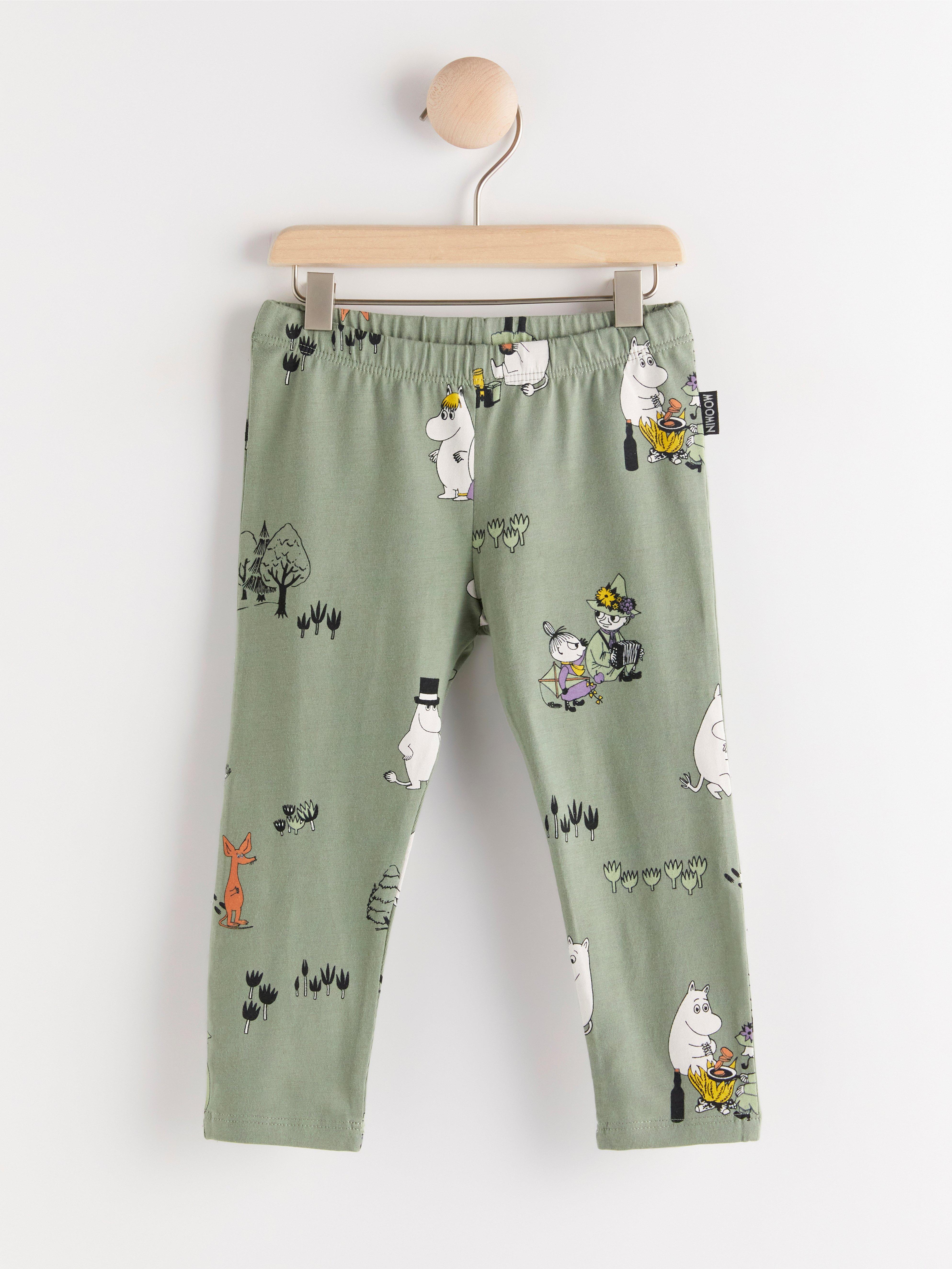 Leggings - Barn - Grønn