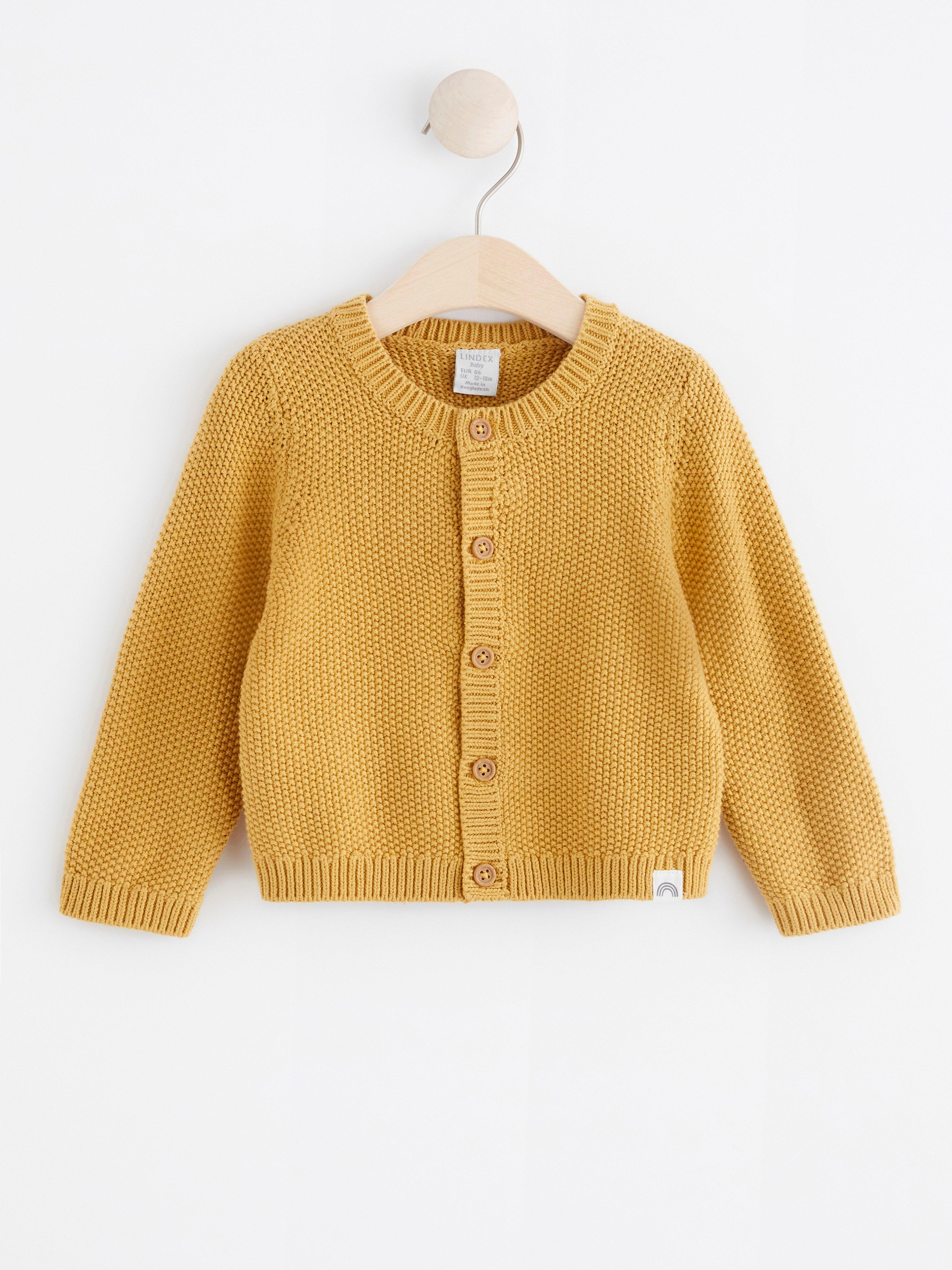 Cardigan - Kids Wear - Yellow
