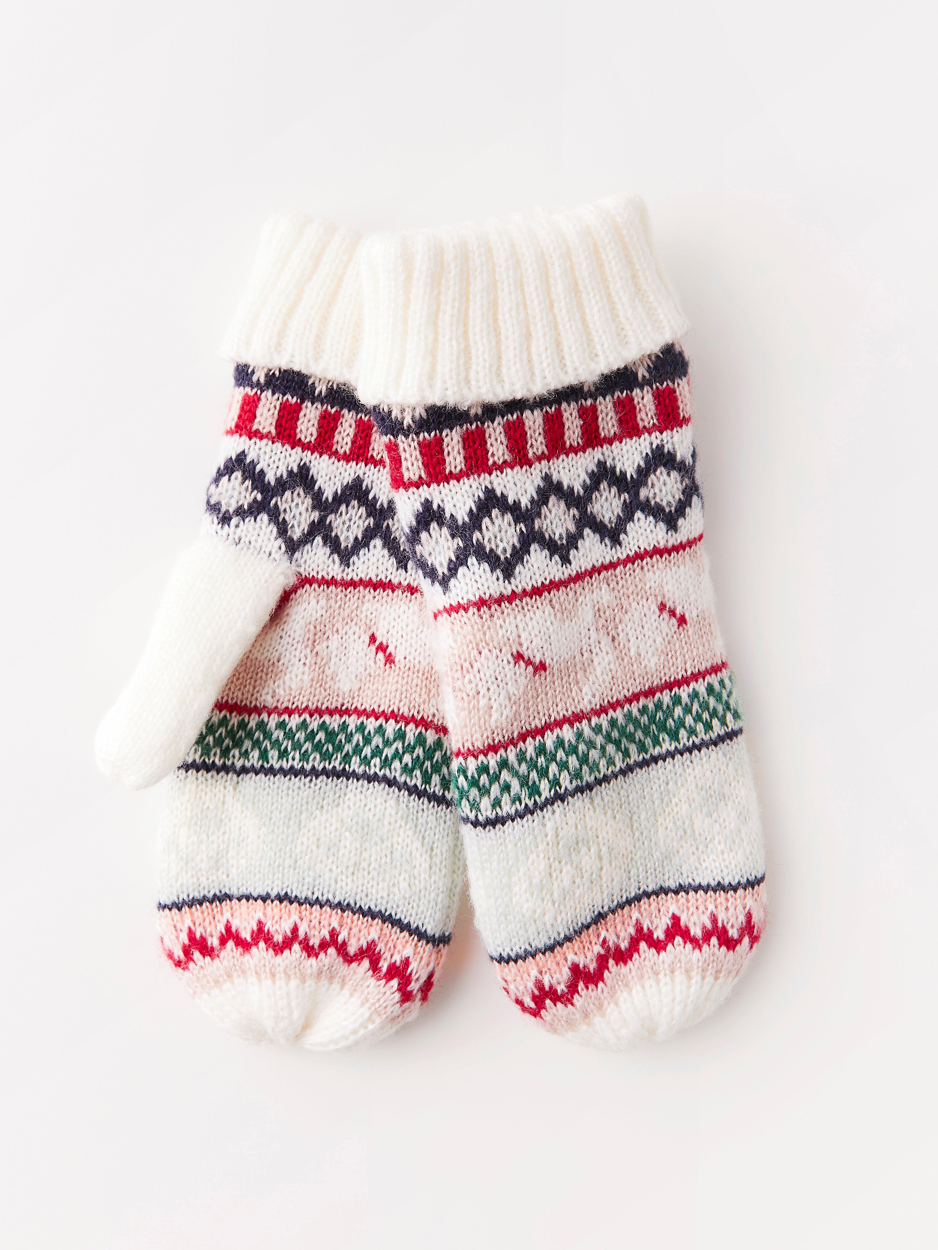 Mittens - Womens Wear - White