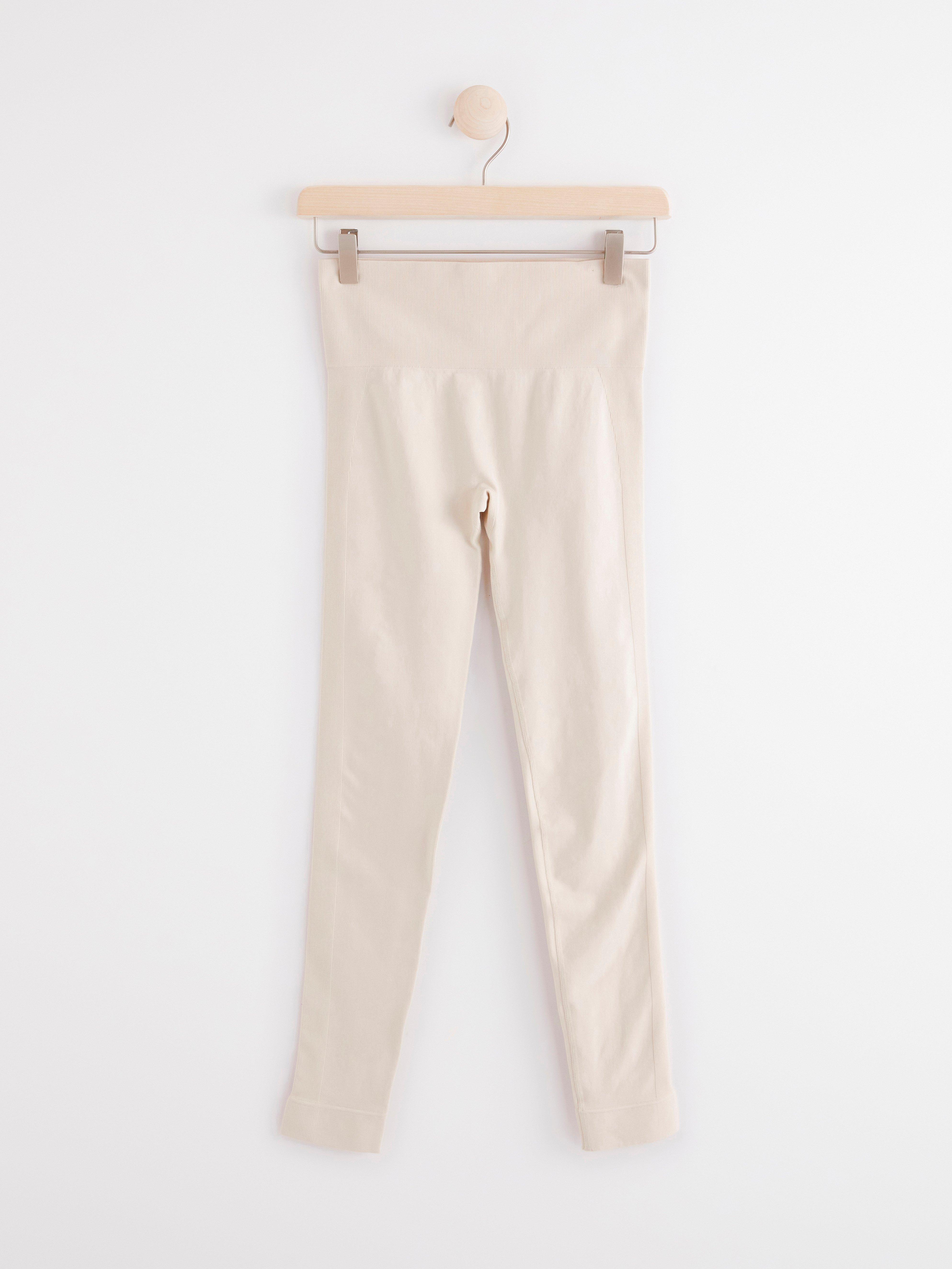 Leggings - Undertøy - Beige