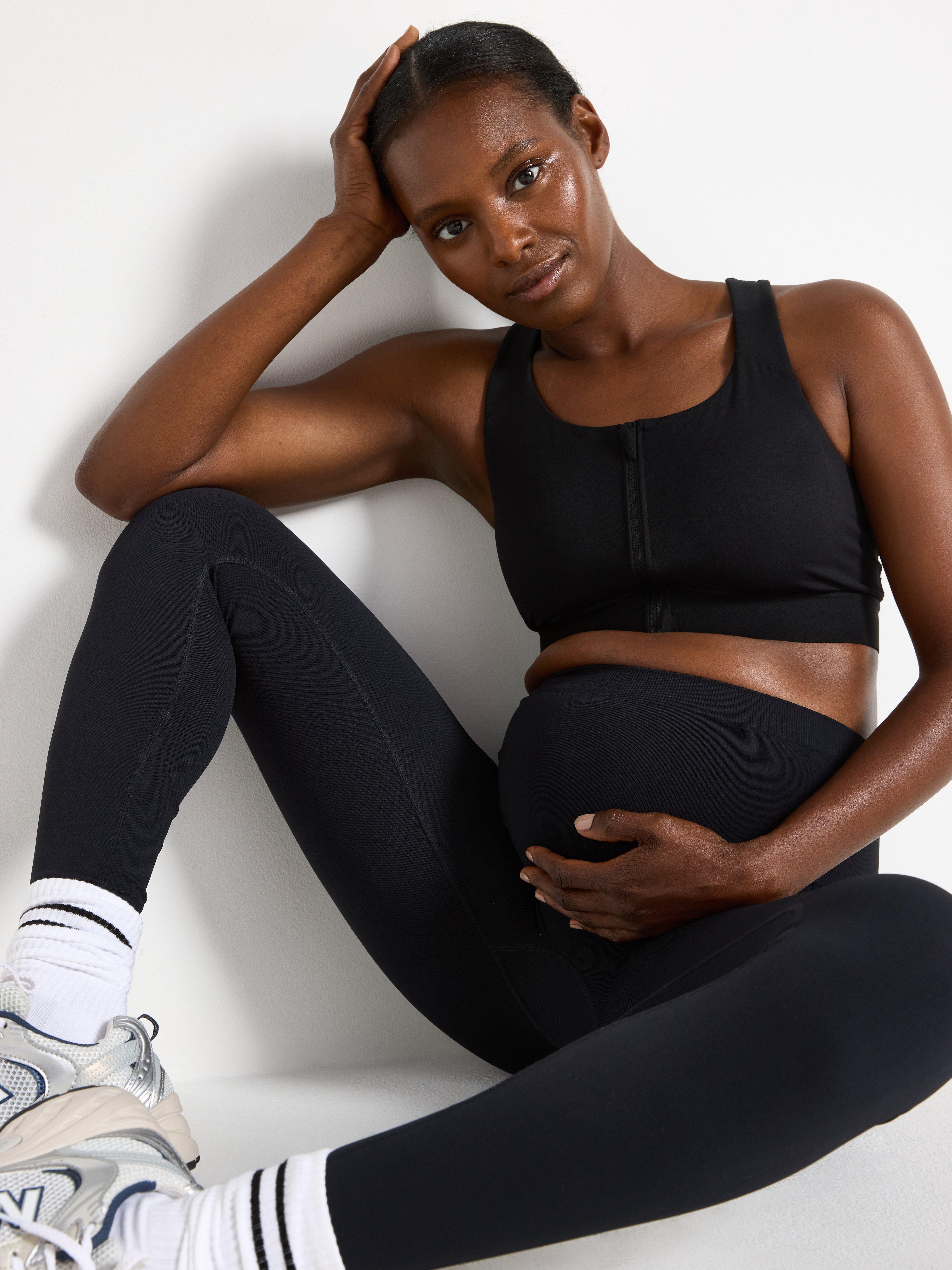 Maternity Leggings - Womens Wear - Black