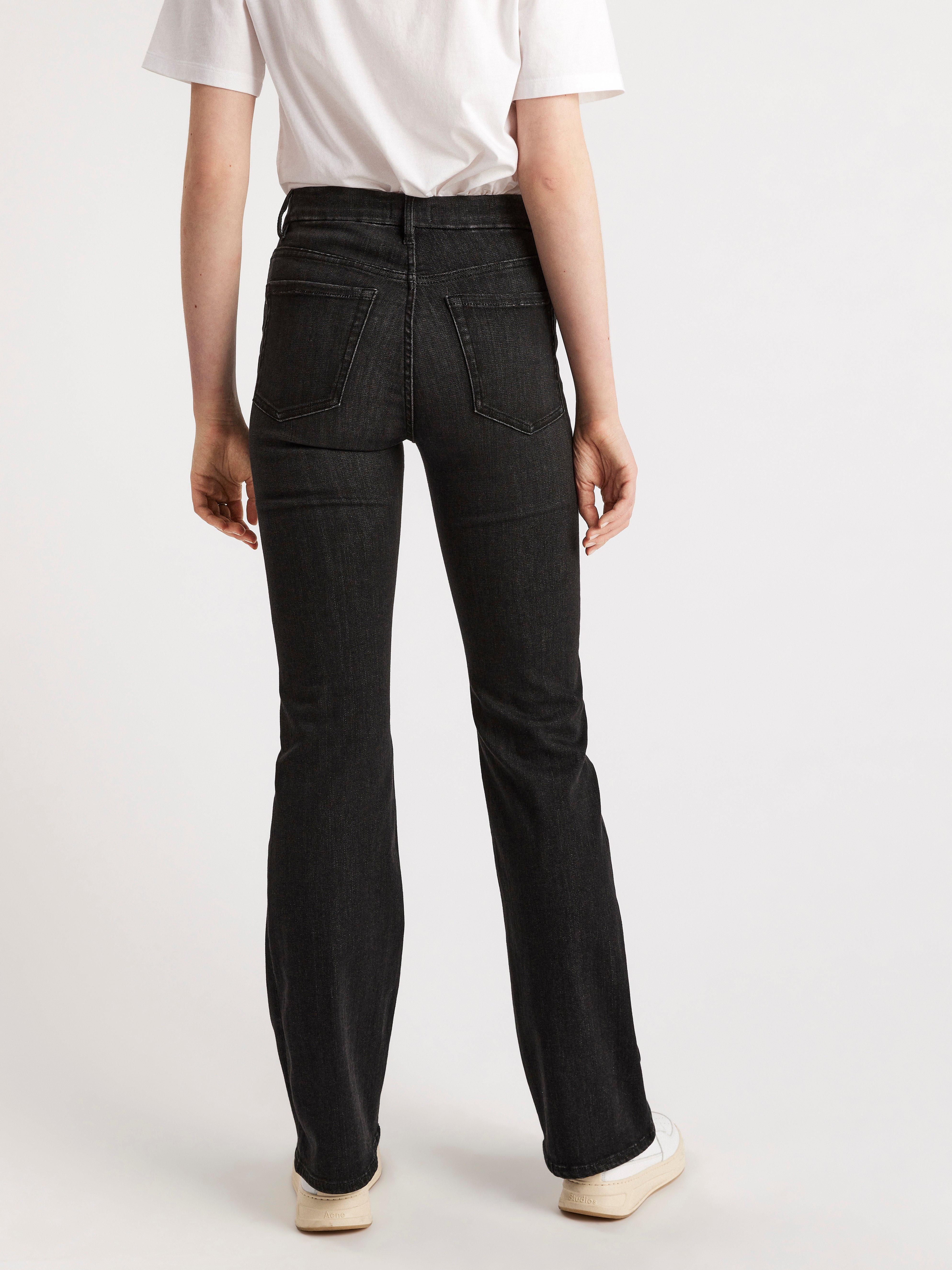 super stretch flare jeans