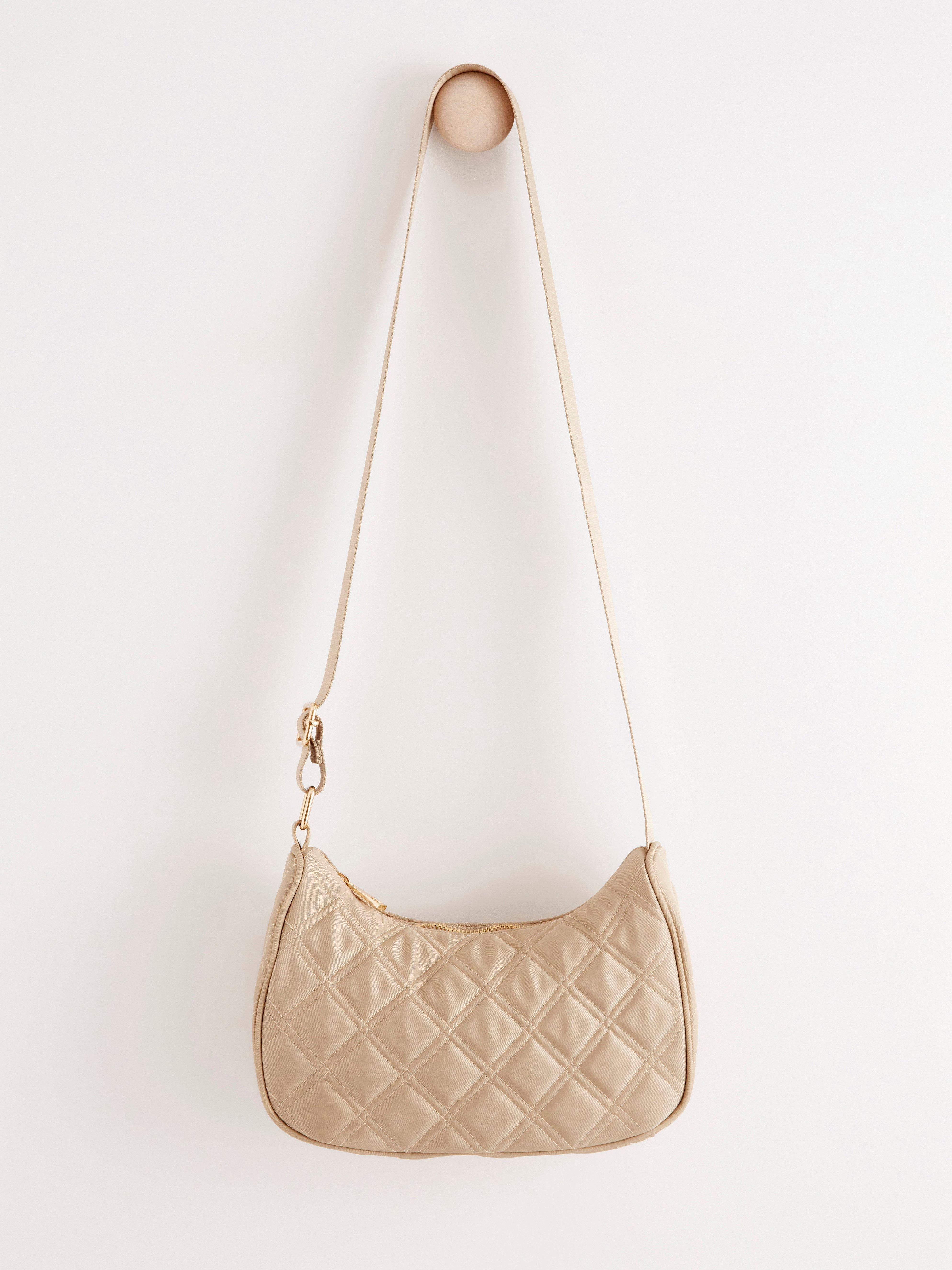 Quilted baguette bag sale