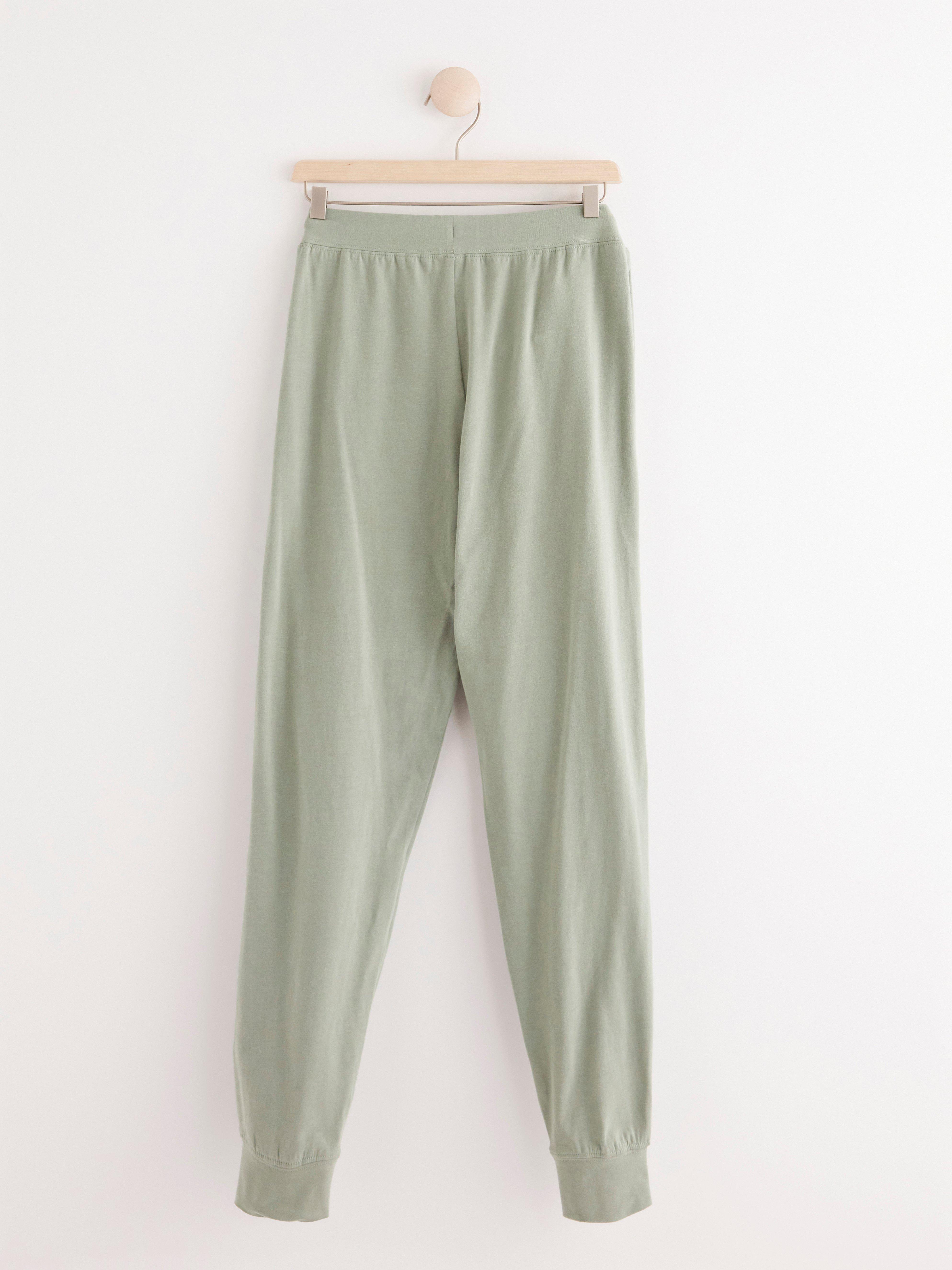 Pyjama Trousers - Lingerie - Green
