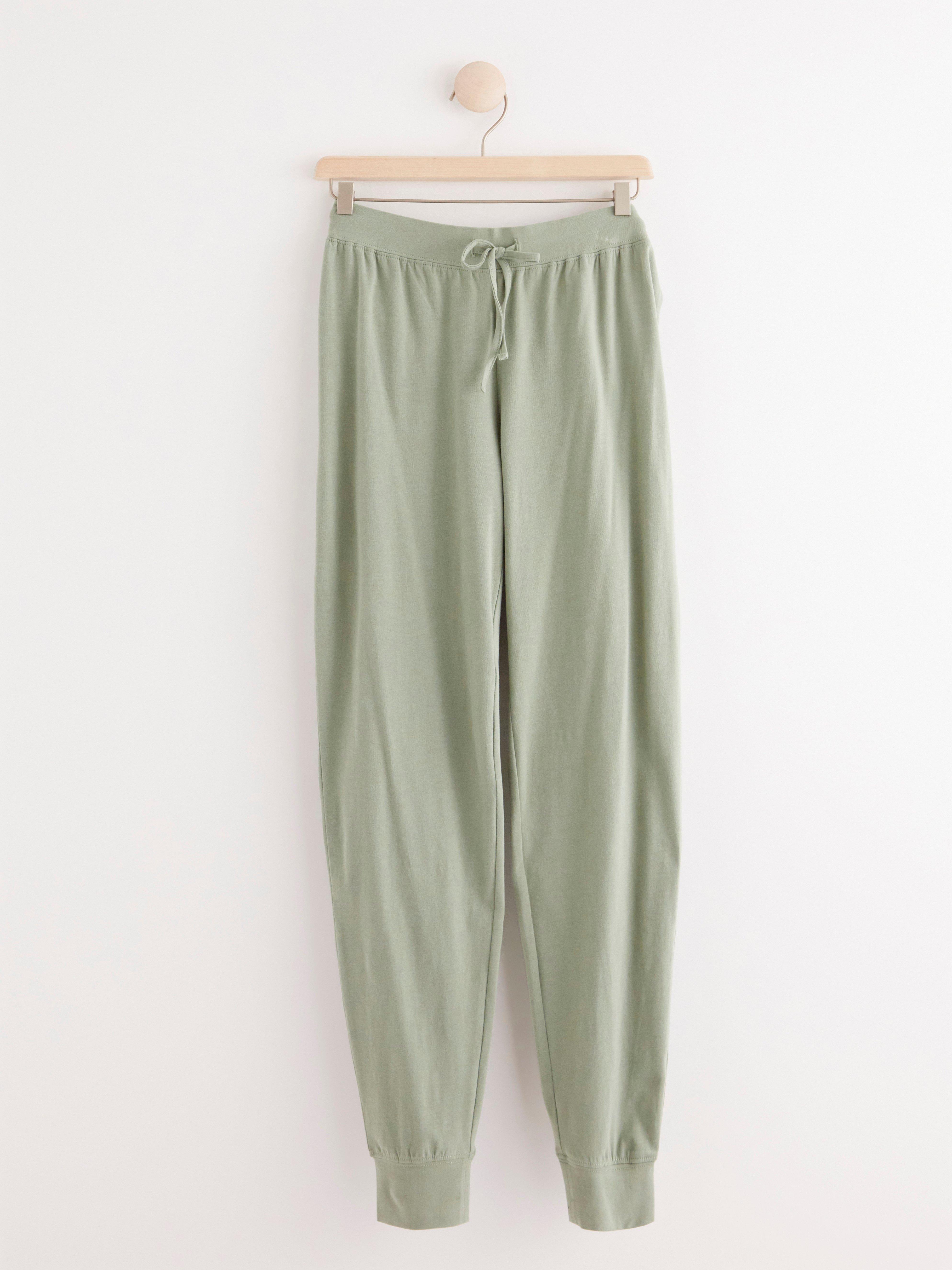 Pyjama Trousers - Lingerie - Green