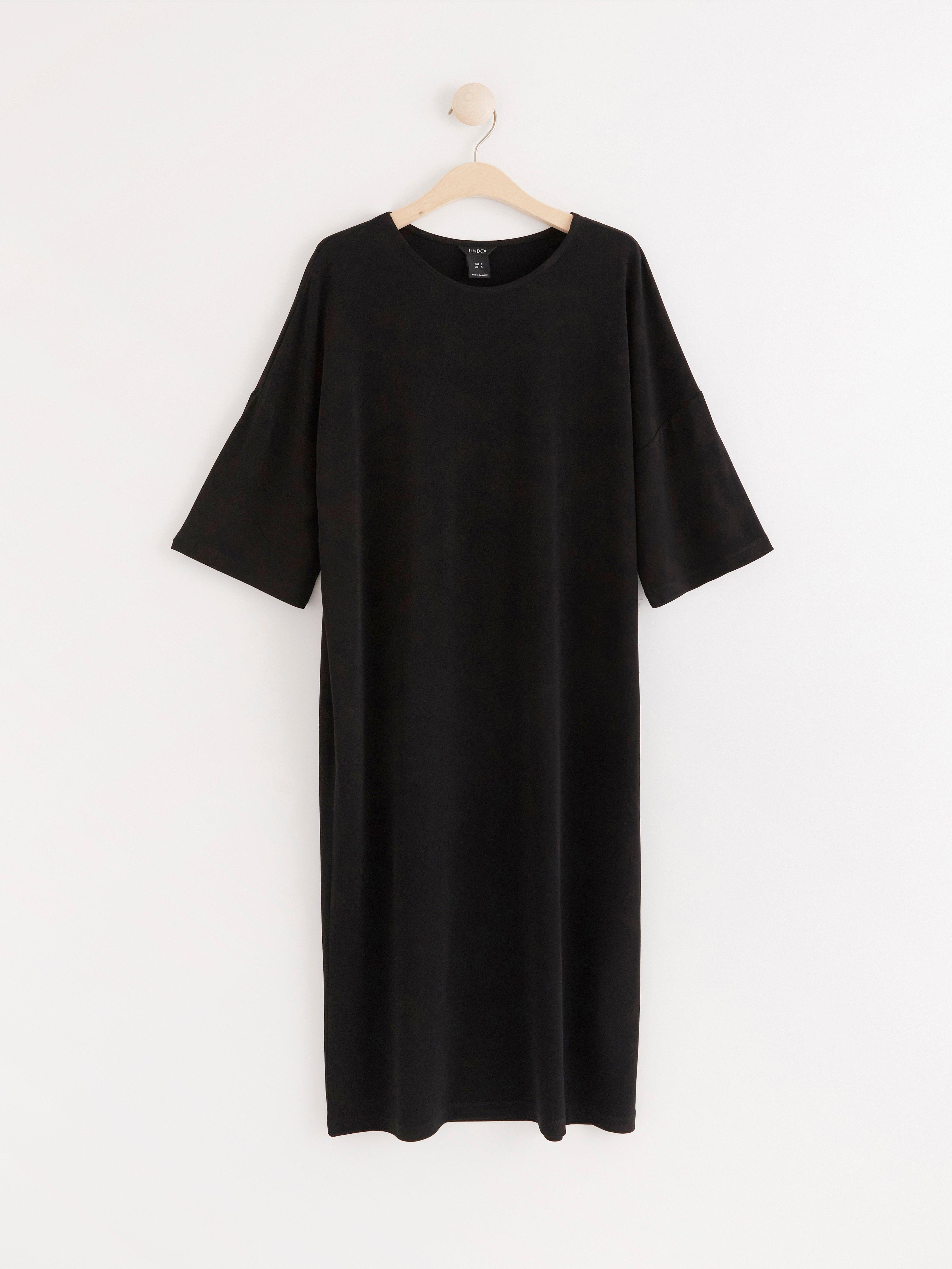 short sleeve long t shirt dress