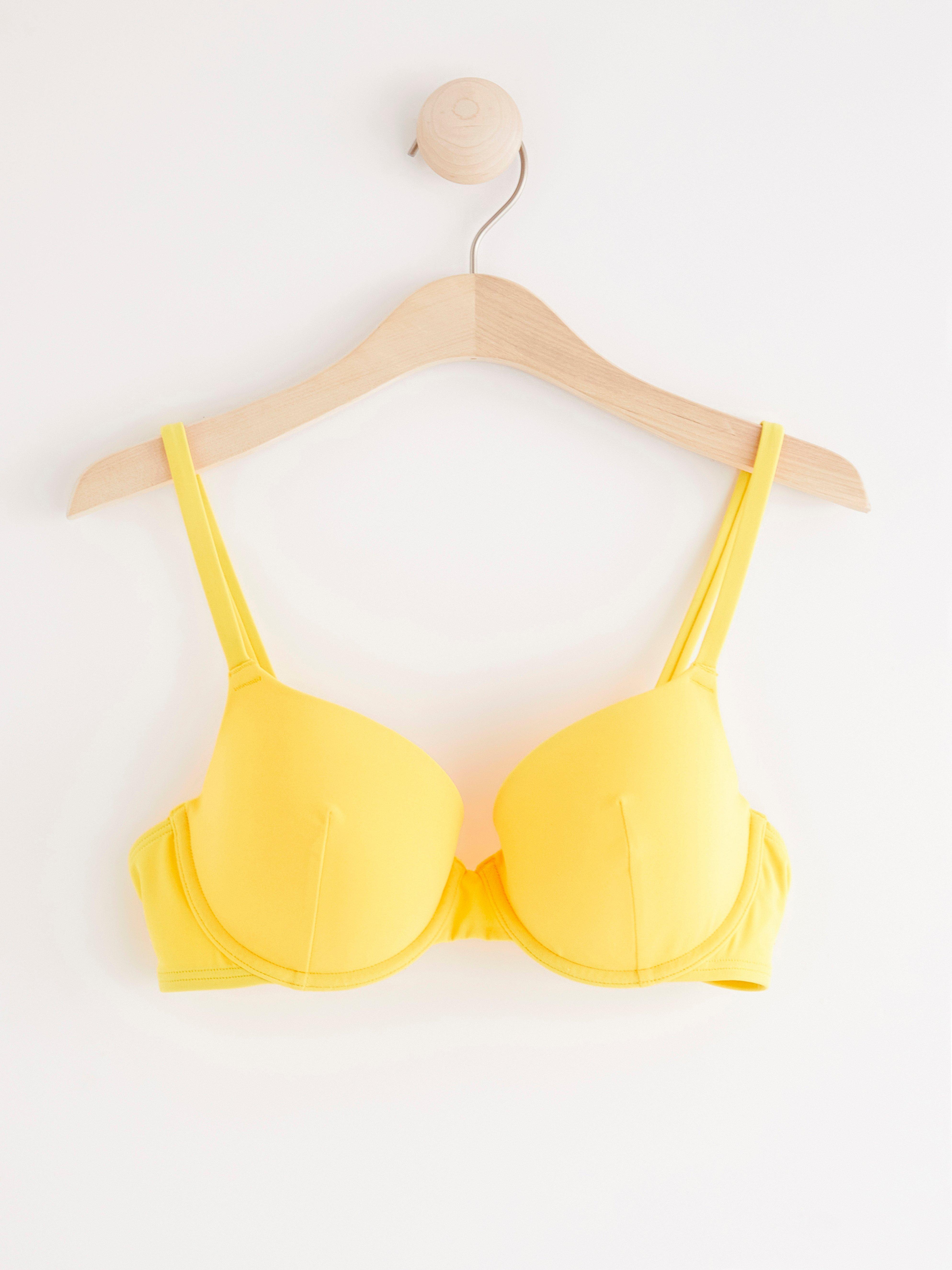 T-shirt Bra - Lingerie - Yellow