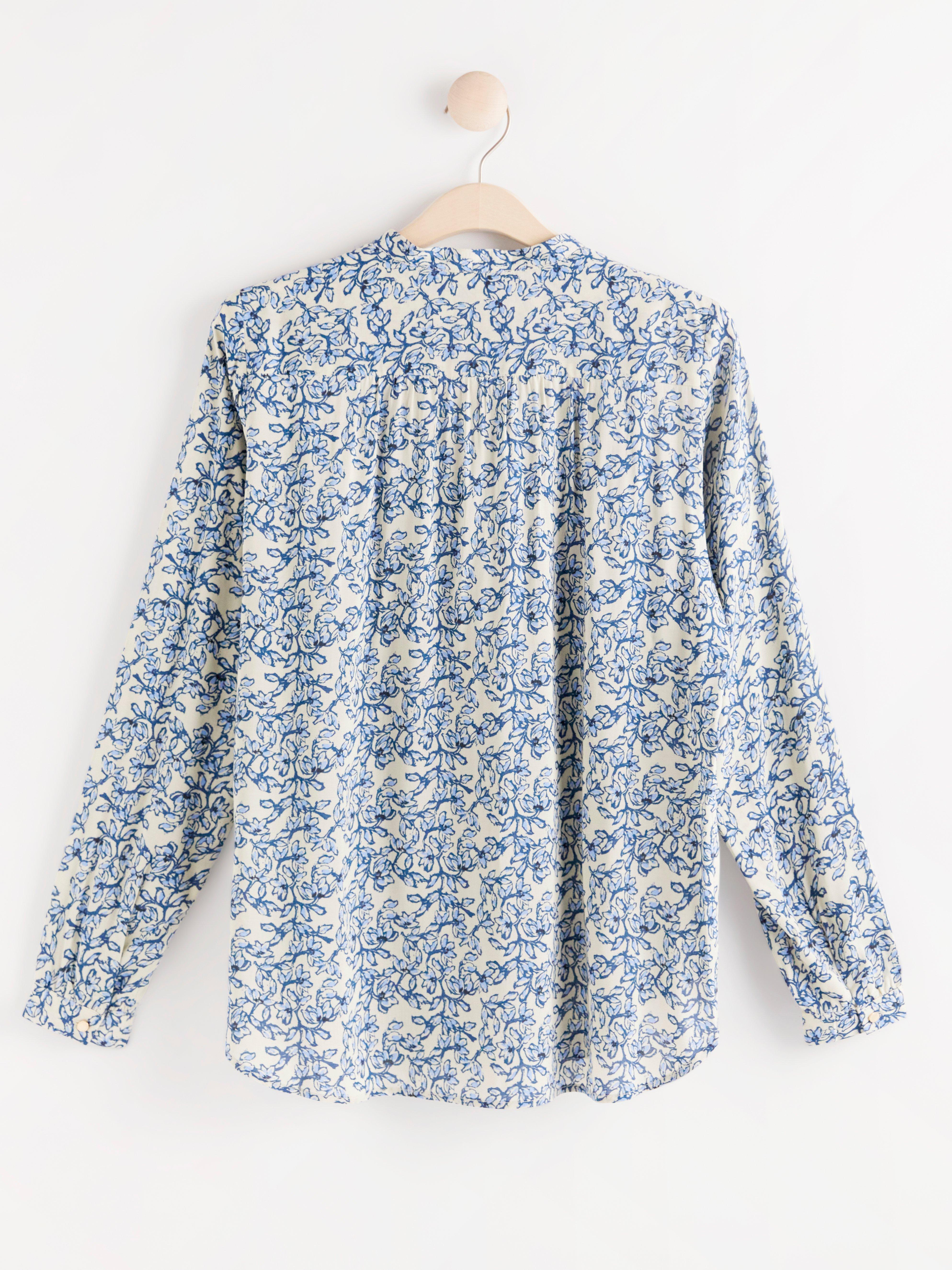 Bluse - Dame - Beige
